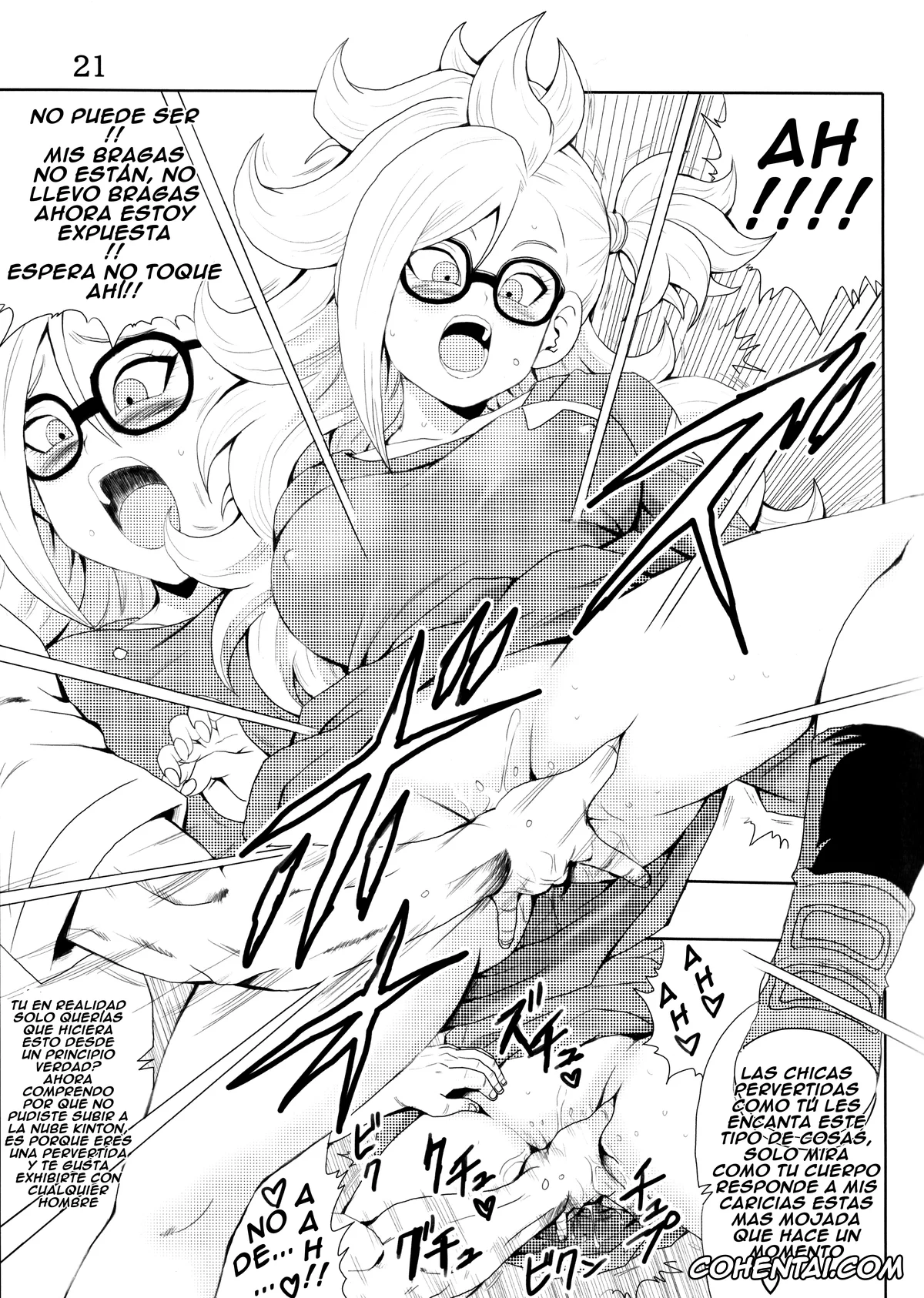 Dragon Ball xxx, Dragon Ball Z xxx, Android 21 xxx, Master Roshi xxx, Oolong xxx, Son Goku xxx, Episode of Bulma – Android 21 Version (Dragon Ball), pagina 28