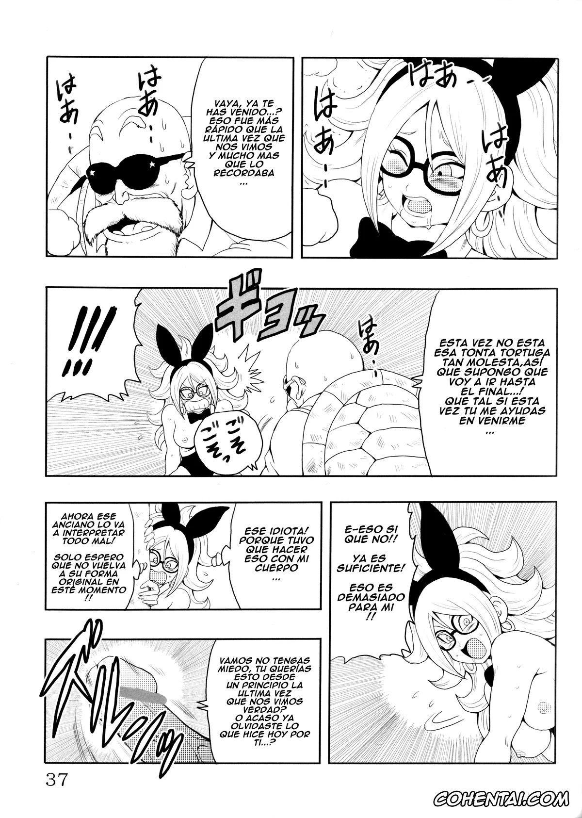 Dragon Ball porno, Dragon Ball Z porno, Android 21 porno, Master Roshi porno, Oolong porno, Son Goku porno, Episode of Bulma – Android 21 Version (Dragon Ball), pagina 44