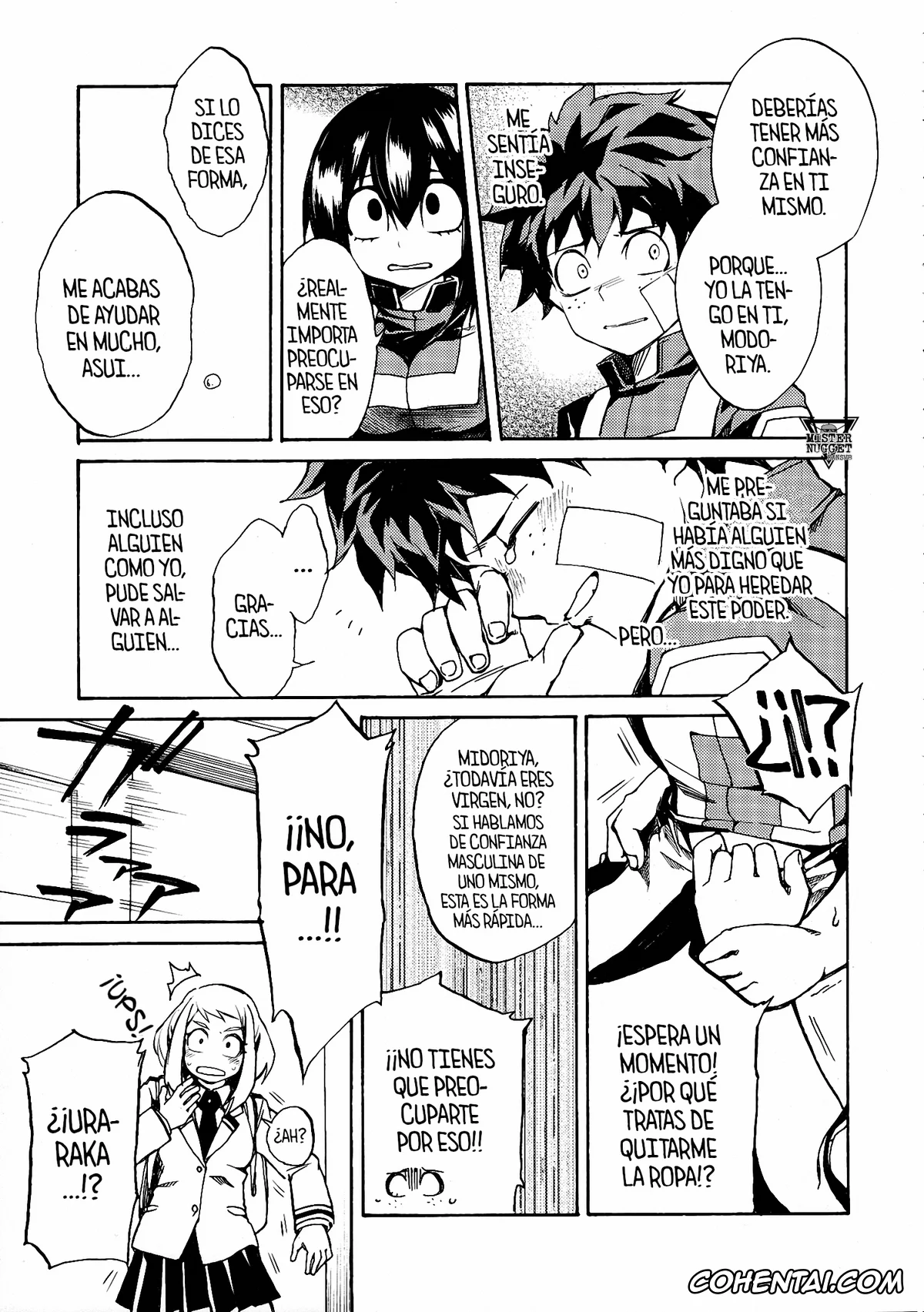 My Hero Academia | Boku No Hero Academia porno, Izuku Midoriya porno, Ochako Uraraka porno, Tsuyu Asui porno, Ukiseikou (Boku no Hero Academia), pagina 8