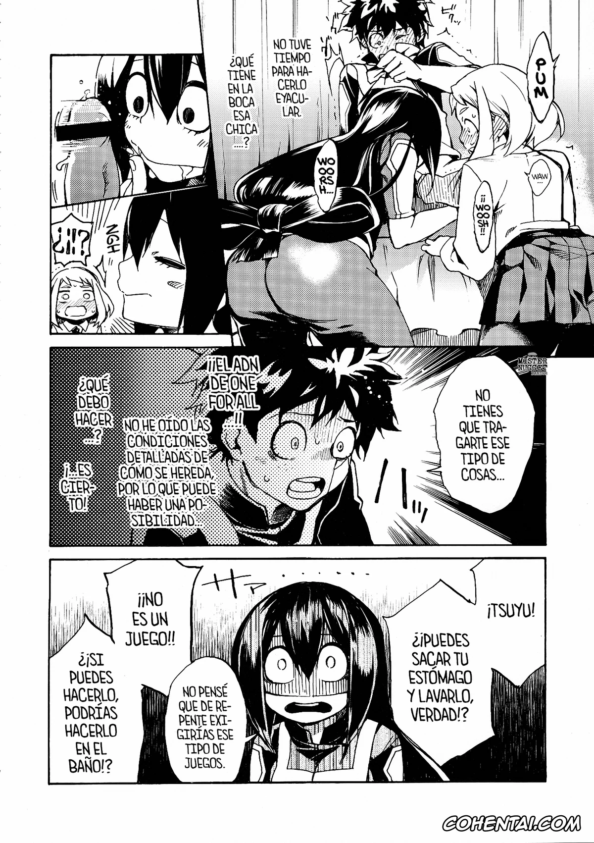 My Hero Academia | Boku No Hero Academia xxx, Izuku Midoriya xxx, Ochako Uraraka xxx, Tsuyu Asui xxx, Ukiseikou (Boku no Hero Academia), pagina 13