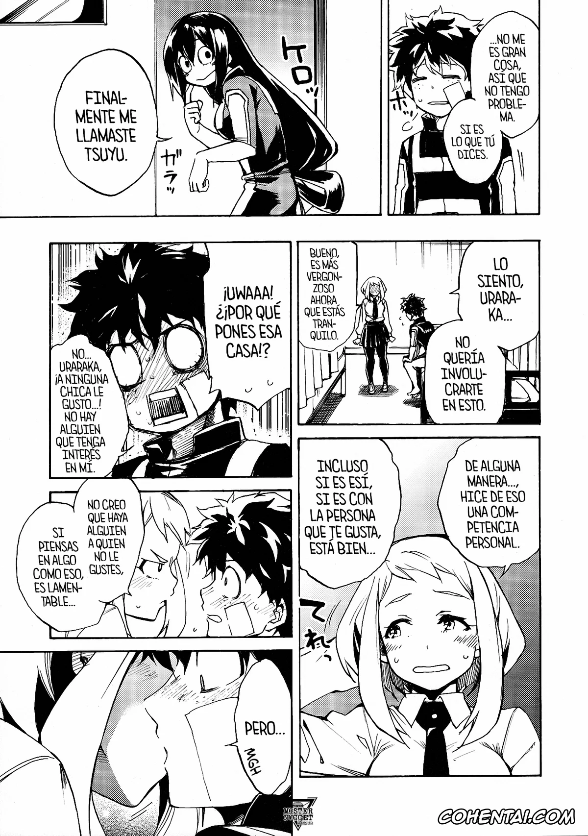 My Hero Academia | Boku No Hero Academia porno, Izuku Midoriya porno, Ochako Uraraka porno, Tsuyu Asui porno, Ukiseikou (Boku no Hero Academia), pagina 14
