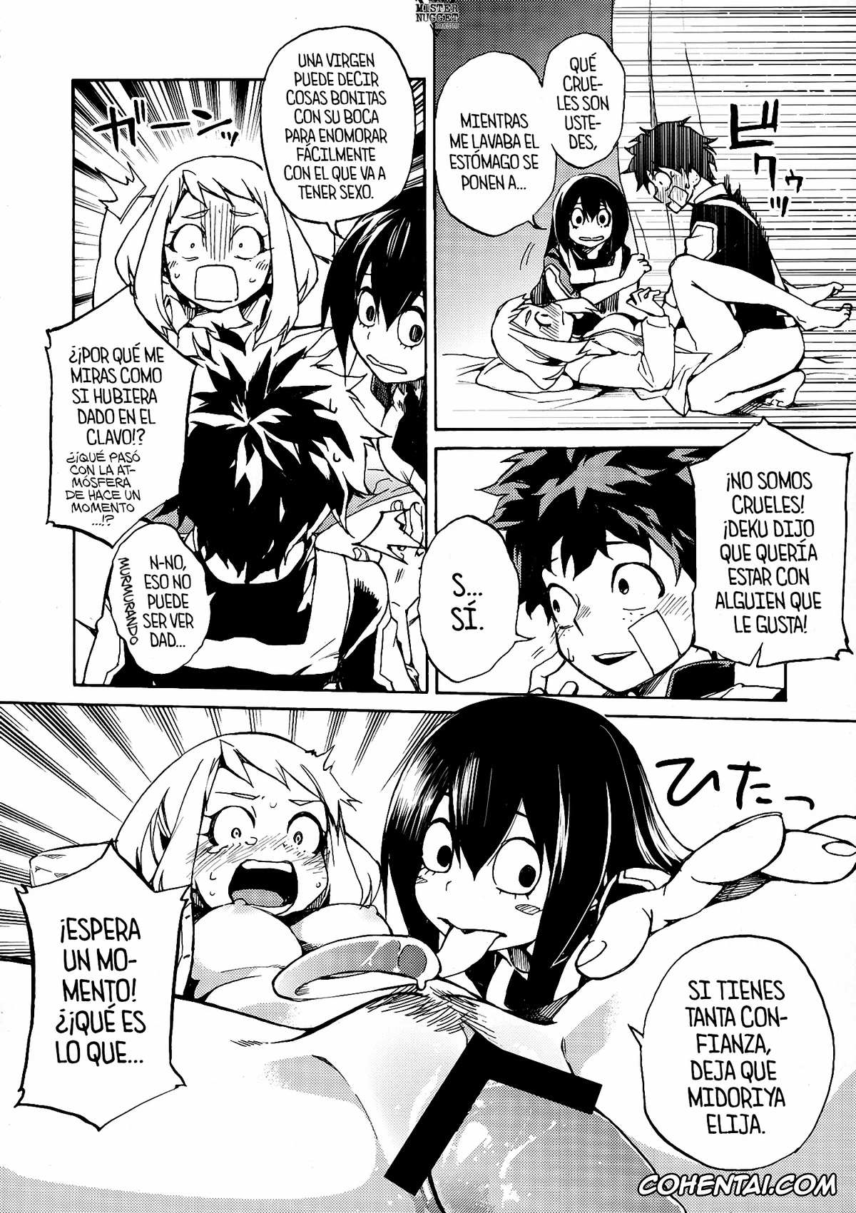 My Hero Academia | Boku No Hero Academia xxx, Izuku Midoriya xxx, Ochako Uraraka xxx, Tsuyu Asui xxx, Ukiseikou (Boku no Hero Academia), pagina 19