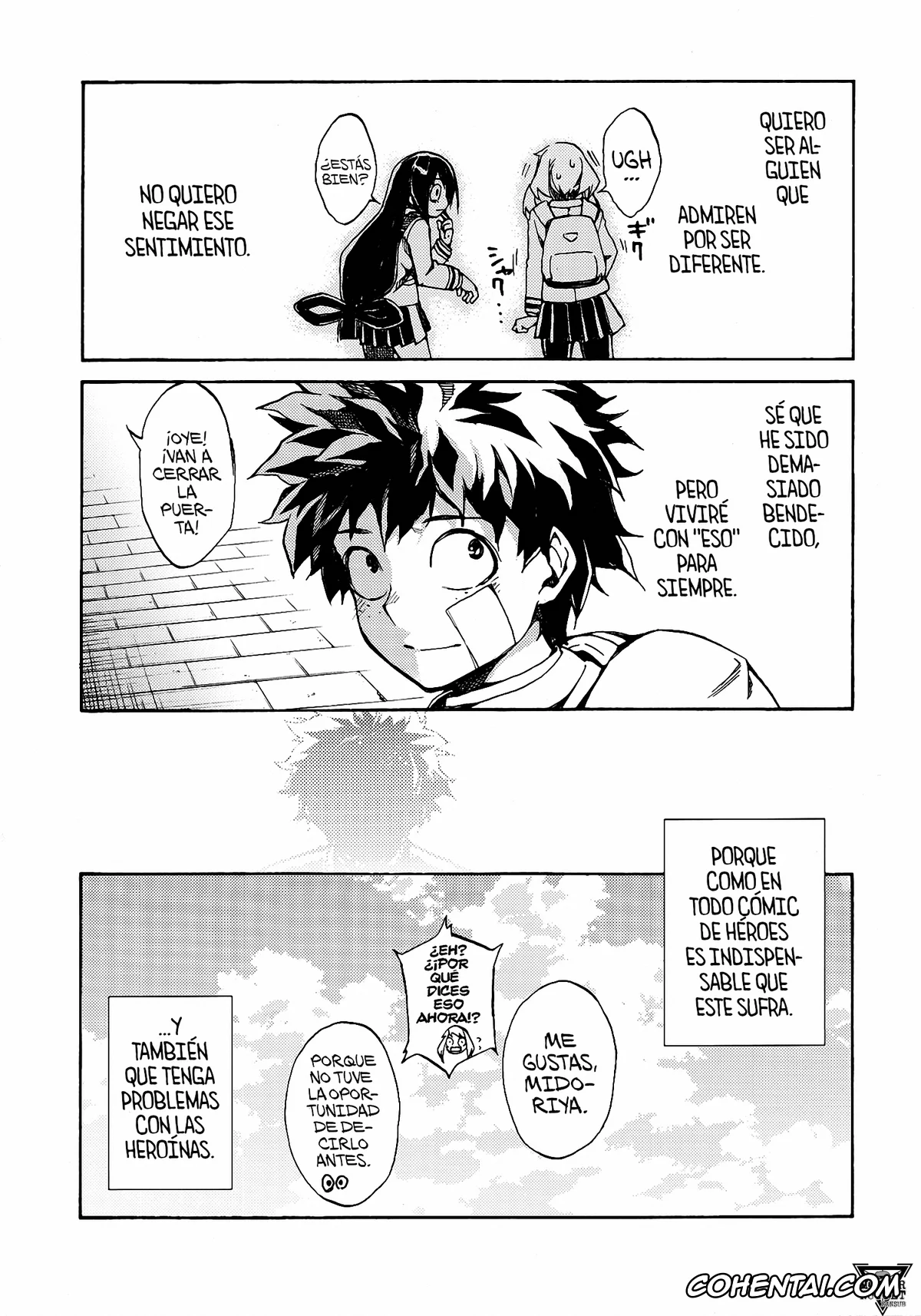 My Hero Academia | Boku No Hero Academia hentai, Izuku Midoriya hentai, Ochako Uraraka hentai, Tsuyu Asui hentai, Ukiseikou (Boku no Hero Academia), pagina 24