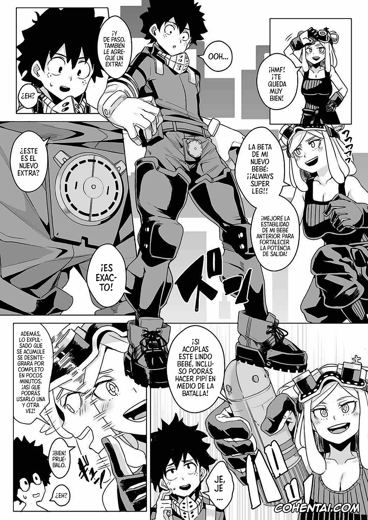 My Hero Academia | Boku No Hero Academia xxx, Izuku Midoriya xxx, Mei Hatsume xxx, It’s my baby (Boku no Hero Academia), pagina 4