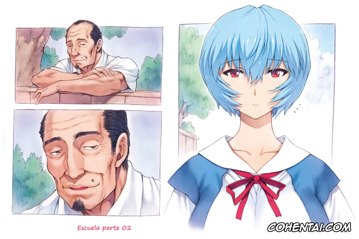 Neon Genesis Evangelion porno, Rei Ayanami porno, Ayanami School Edition (Neon Genesis Evangelion), pagina 2