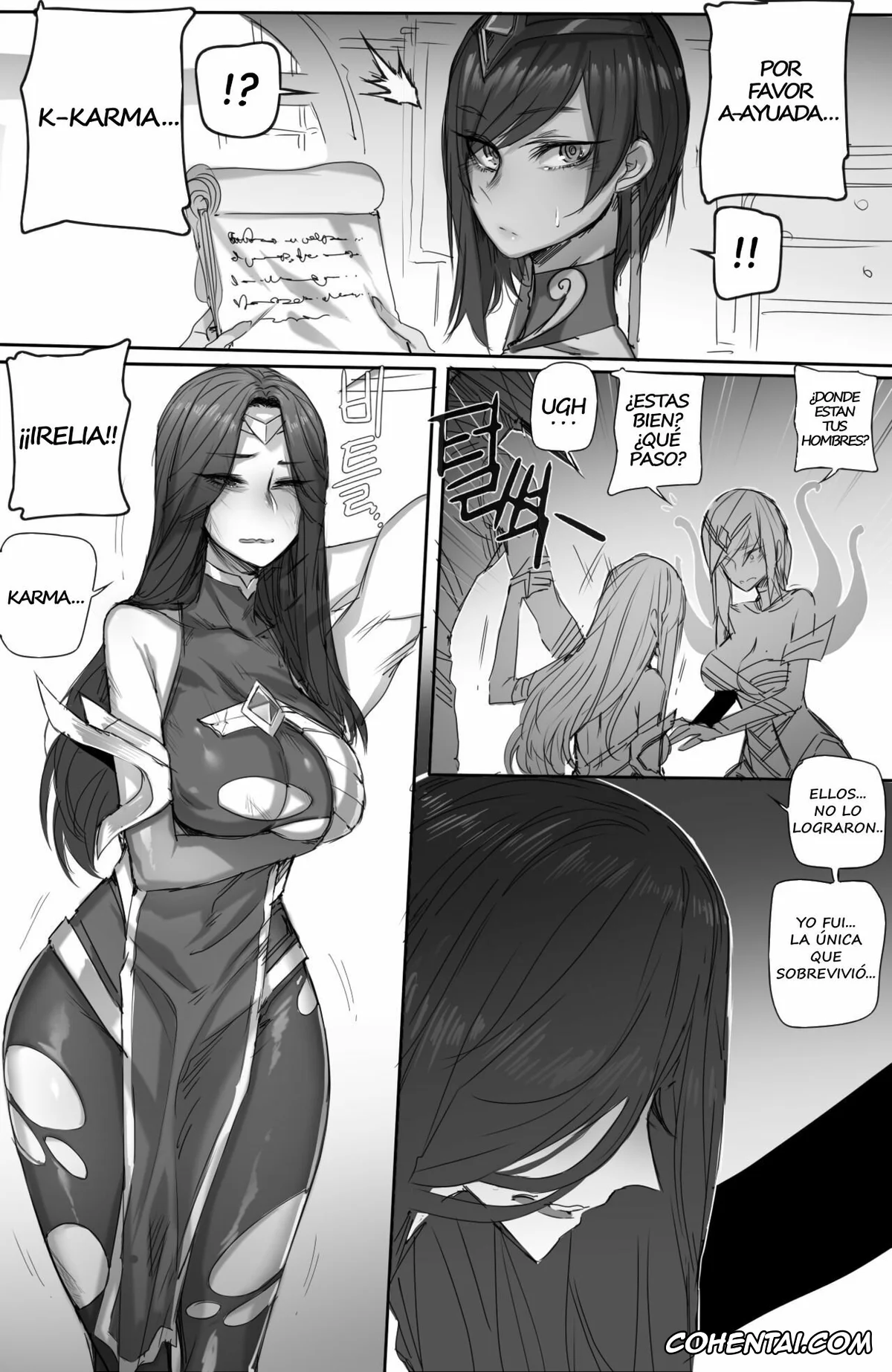 League of Legends porno, Irelia porno, Karma porno, For the Noxus (League of Legends), pagina 2