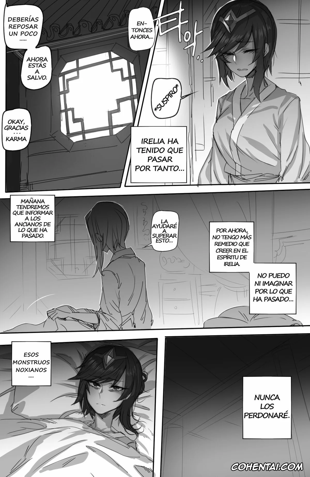 League of Legends xxx, Irelia xxx, Karma xxx, For the Noxus (League of Legends), pagina 4