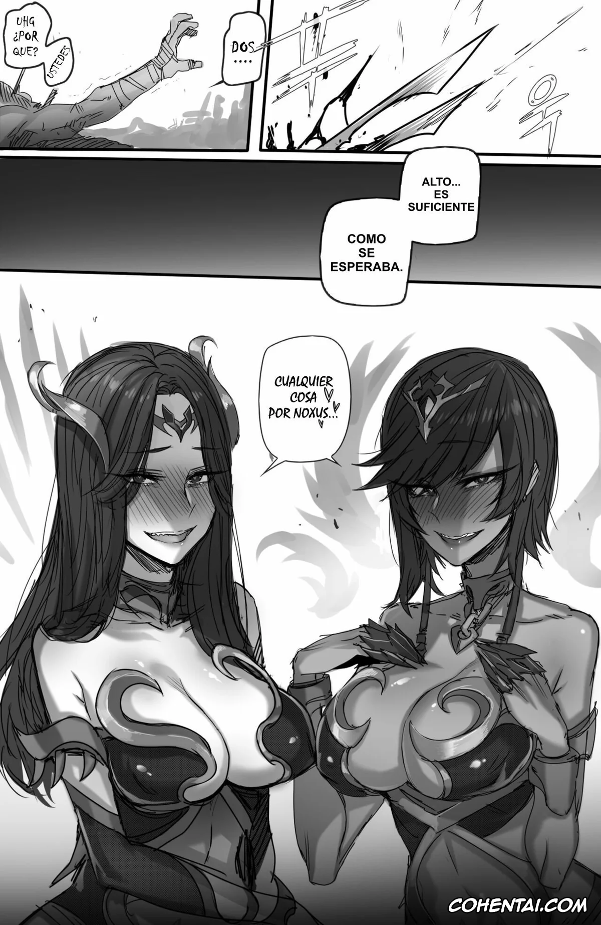 League of Legends hentai, Irelia hentai, Karma hentai, For the Noxus (League of Legends), pagina 21