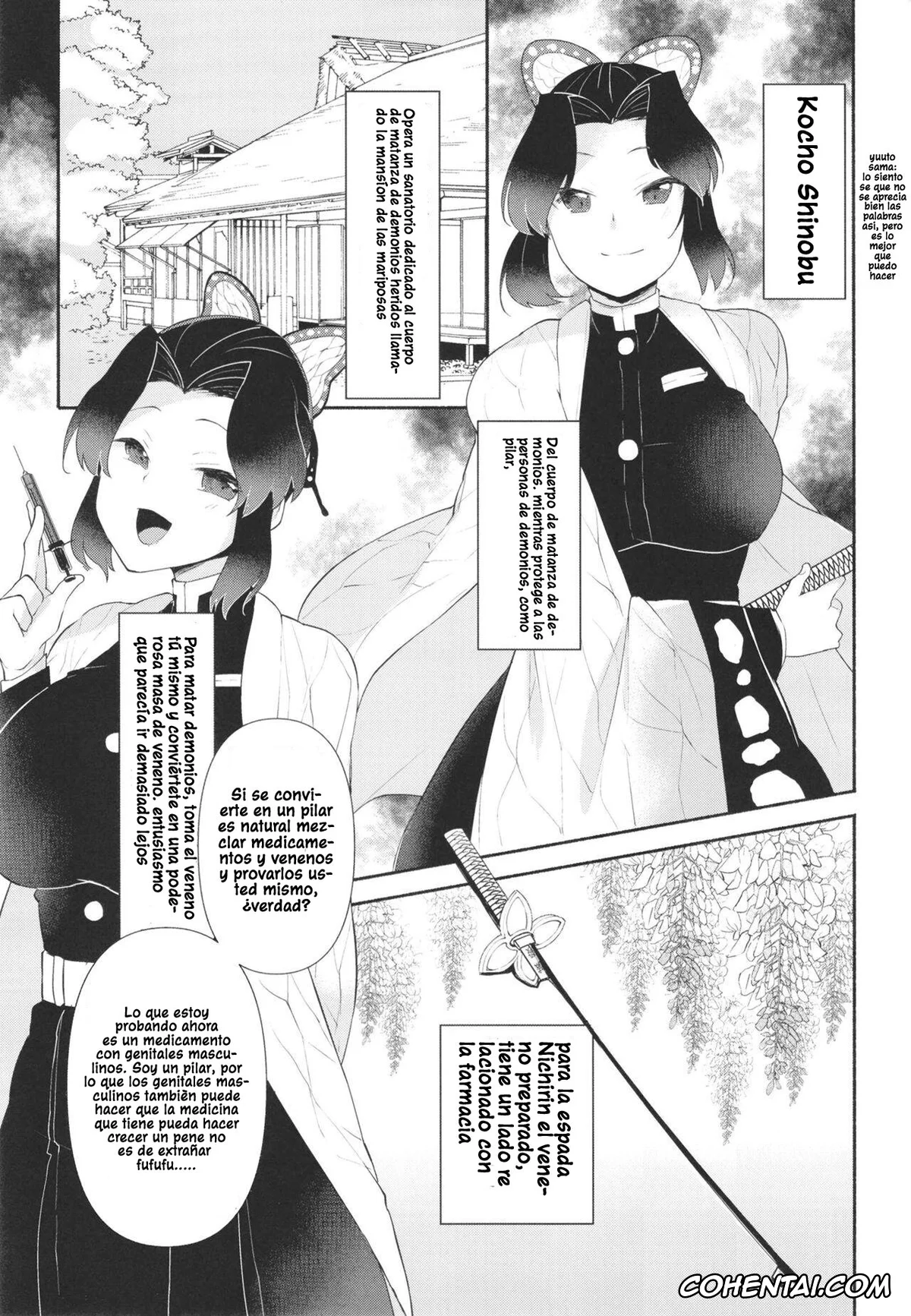 Kimetsu No Yaiba | Demon Slayer hentai, Aoi Kanzaki hentai, Kanao Tsuyuri hentai, Shinobu Kochou hentai, Kochou Shinobu-shiki Futanari Kokyuuhou (Kimetsu no Yaiba), pagina 3
