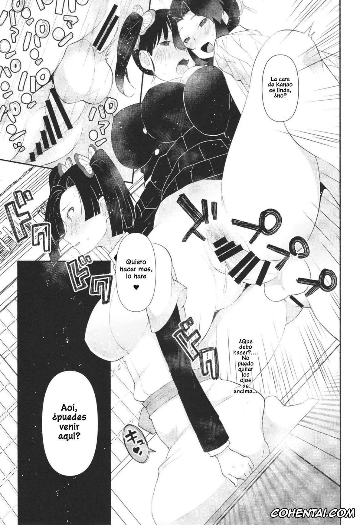 Kimetsu No Yaiba | Demon Slayer hentai, Aoi Kanzaki hentai, Kanao Tsuyuri hentai, Shinobu Kochou hentai, Kochou Shinobu-shiki Futanari Kokyuuhou (Kimetsu no Yaiba), pagina 9