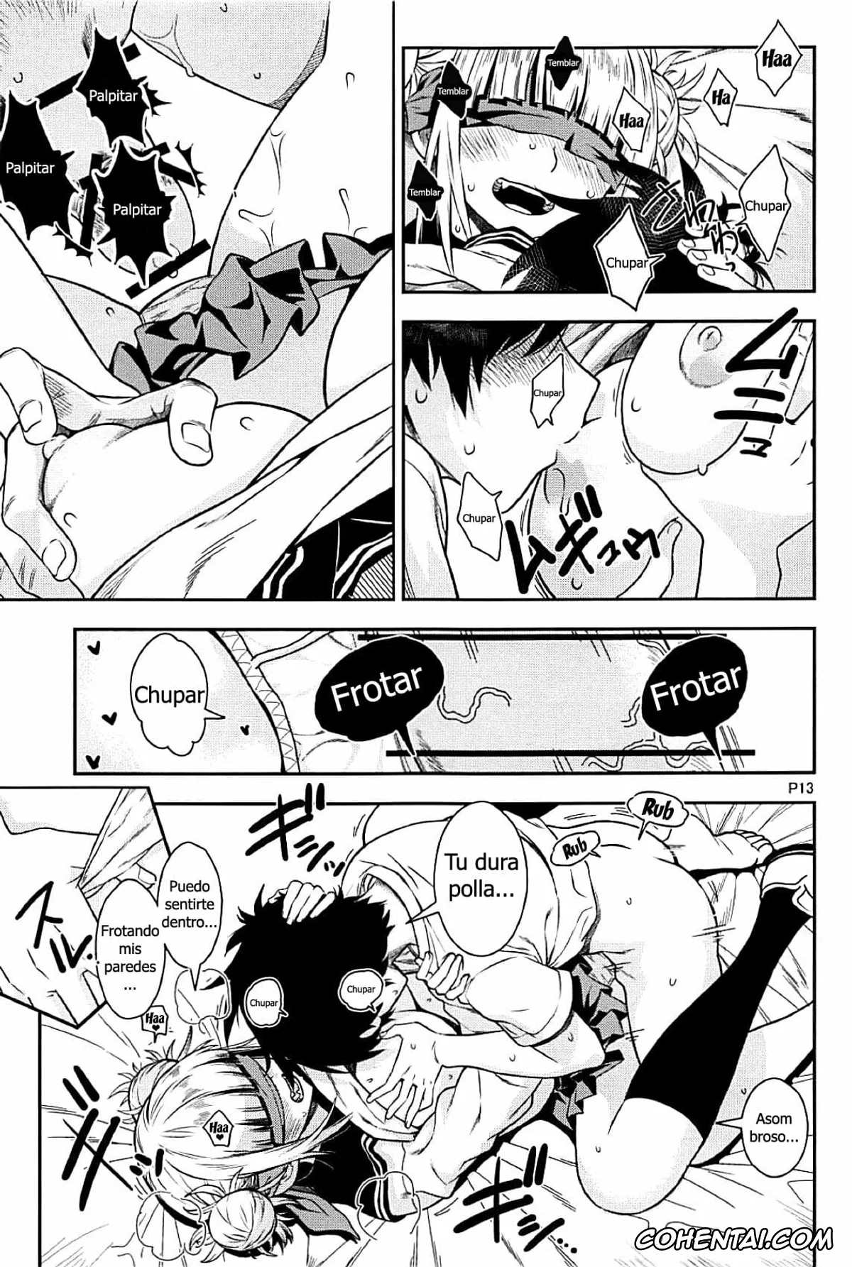 My Hero Academia | Boku No Hero Academia hentai, Himiko Toga hentai, Motto WARU I KO (Boku no Hero Academia), pagina 12