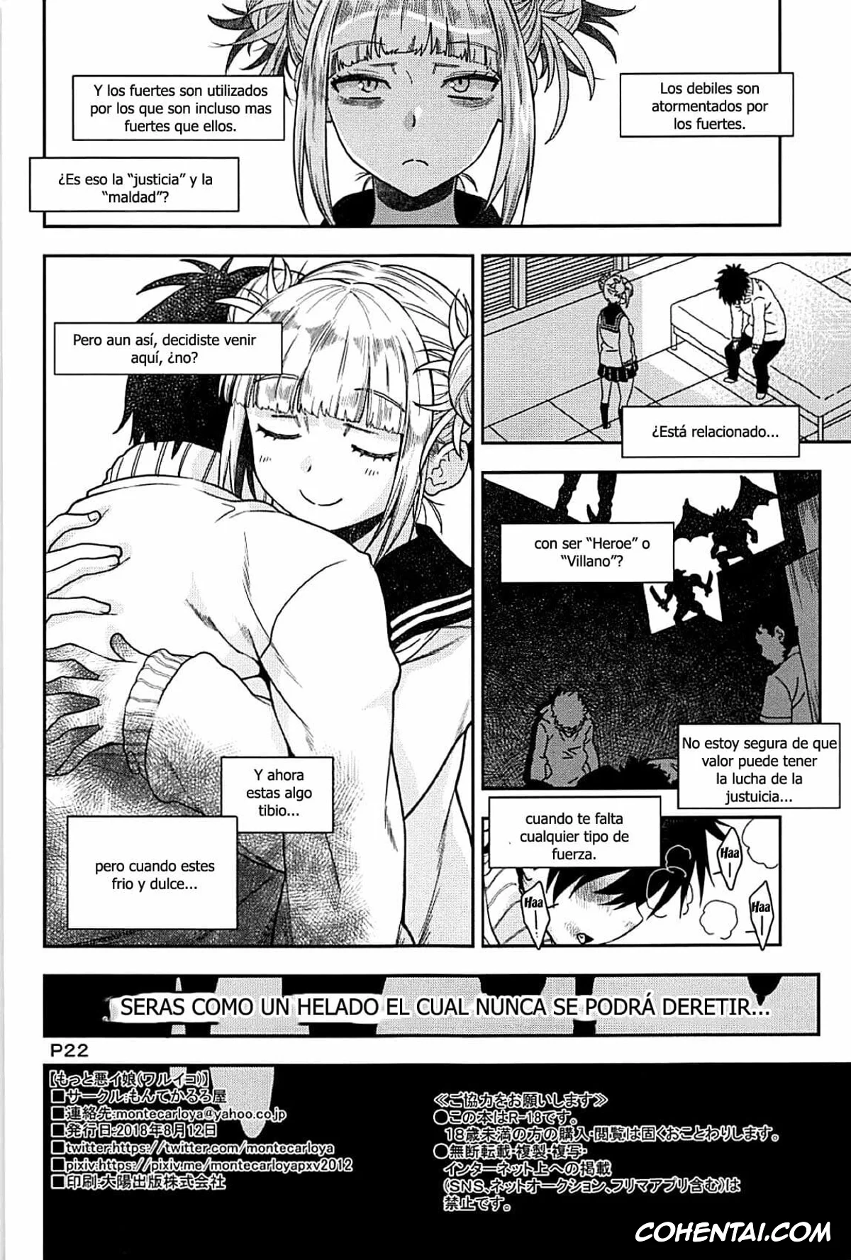 My Hero Academia | Boku No Hero Academia hentai, Himiko Toga hentai, Motto WARU I KO (Boku no Hero Academia), pagina 21