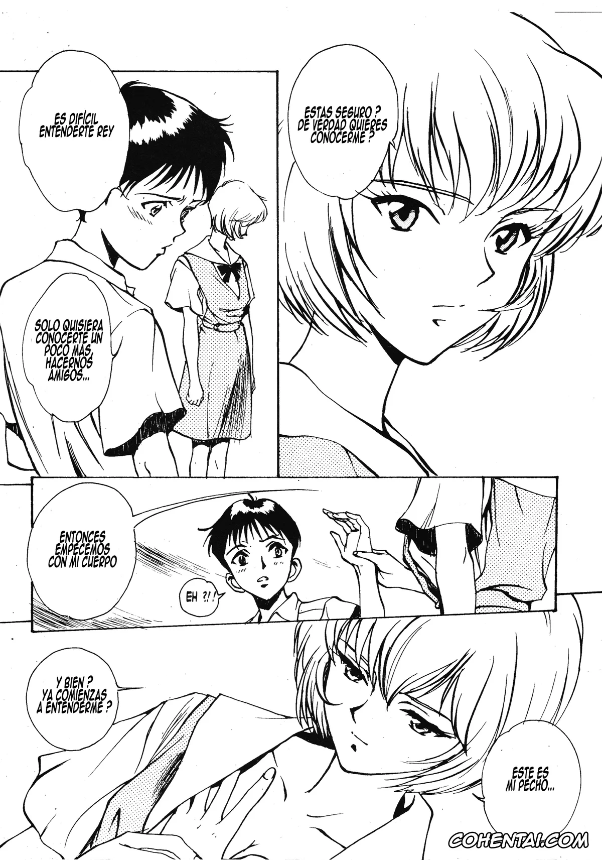 Neon Genesis Evangelion hentai, Gendo Ikari hentai, Misato Katsuragi hentai, Rei Ayanami hentai, Ritsuko Akagi hentai, Shinji Ikari hentai, Neon Genesis EVA-X (Evangelion X Cannarsi edition) (Neon Genesis Evangelion), pagina 6