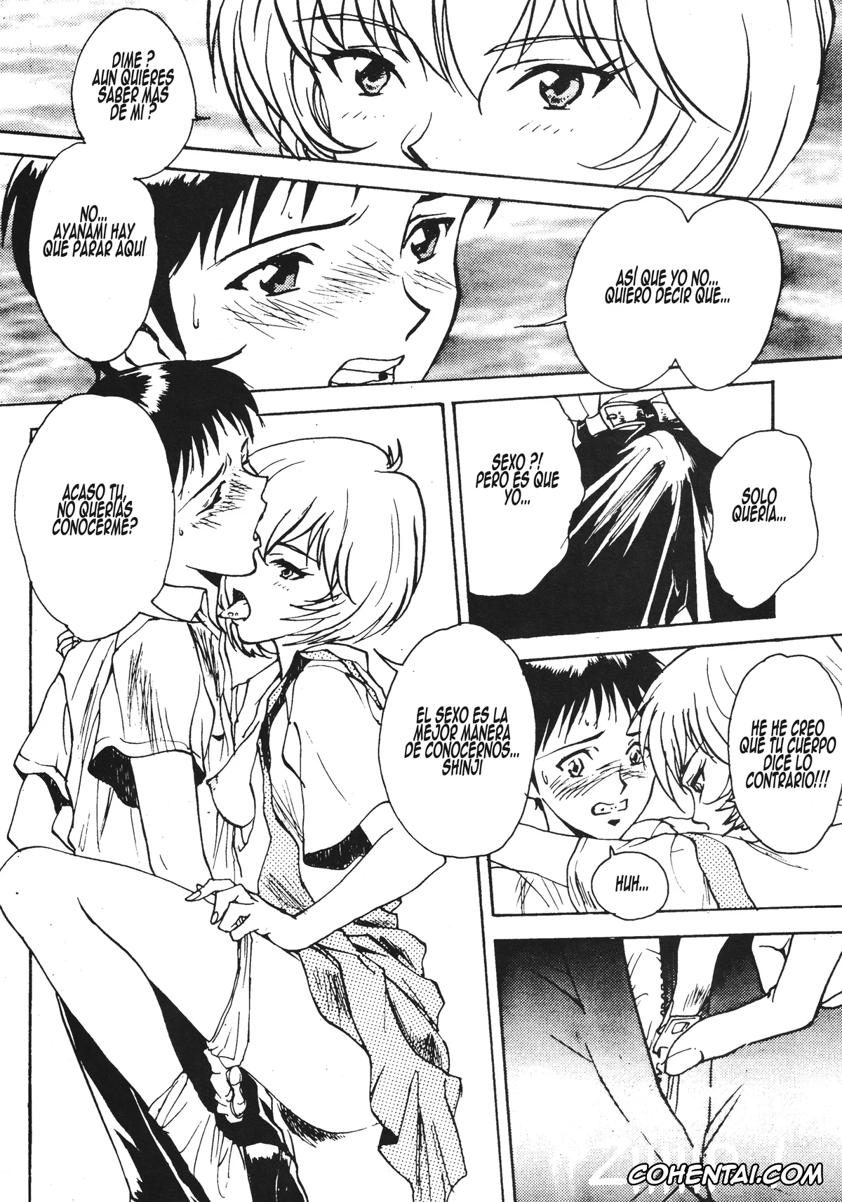 Neon Genesis Evangelion porno, Gendo Ikari porno, Misato Katsuragi porno, Rei Ayanami porno, Ritsuko Akagi porno, Shinji Ikari porno, Neon Genesis EVA-X (Evangelion X Cannarsi edition) (Neon Genesis Evangelion), pagina 8