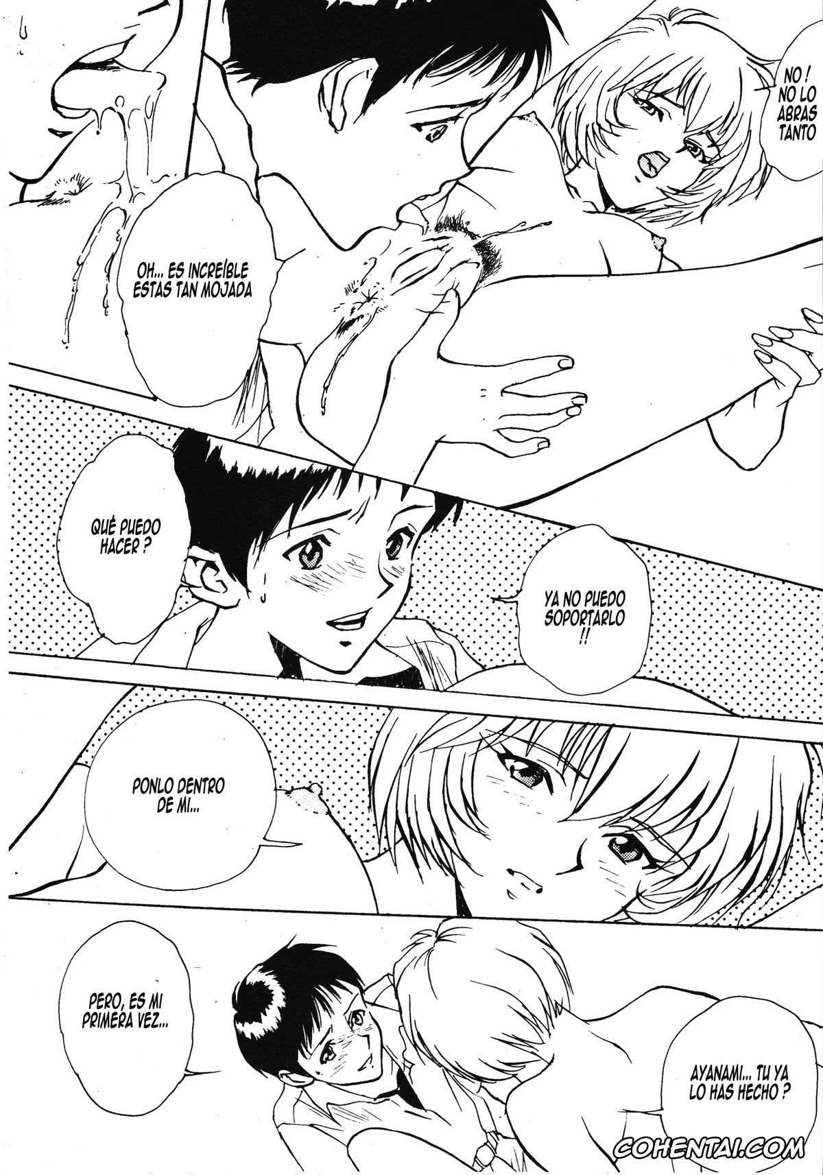 Neon Genesis Evangelion xxx, Gendo Ikari xxx, Misato Katsuragi xxx, Rei Ayanami xxx, Ritsuko Akagi xxx, Shinji Ikari xxx, Neon Genesis EVA-X (Evangelion X Cannarsi edition) (Neon Genesis Evangelion), pagina 13