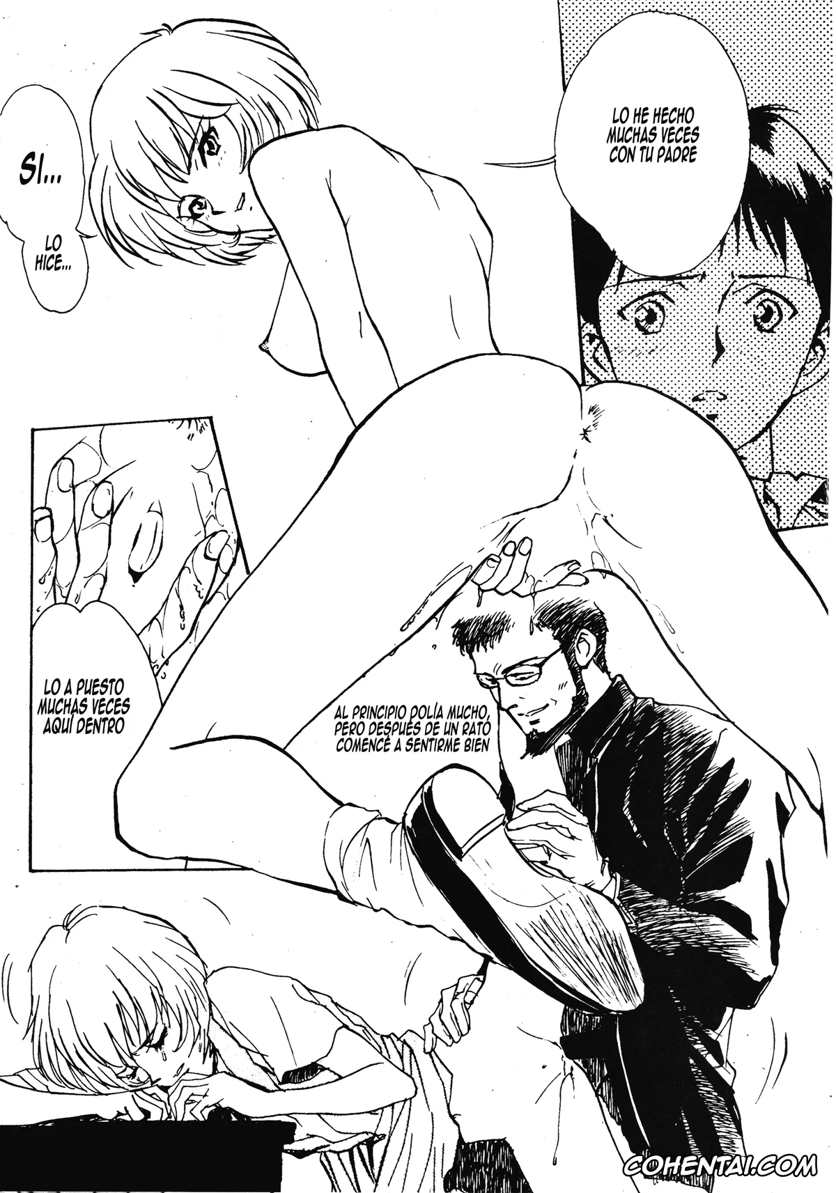 Neon Genesis Evangelion porno, Gendo Ikari porno, Misato Katsuragi porno, Rei Ayanami porno, Ritsuko Akagi porno, Shinji Ikari porno, Neon Genesis EVA-X (Evangelion X Cannarsi edition) (Neon Genesis Evangelion), pagina 14