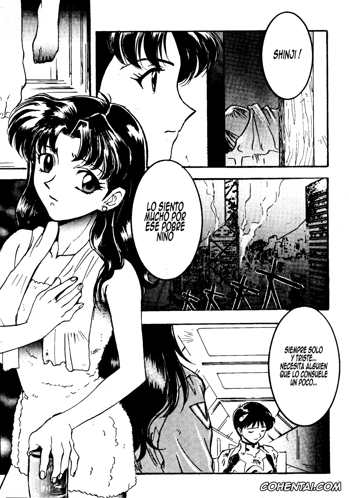 Neon Genesis Evangelion hentai, Gendo Ikari hentai, Misato Katsuragi hentai, Rei Ayanami hentai, Ritsuko Akagi hentai, Shinji Ikari hentai, Neon Genesis EVA-X (Evangelion X Cannarsi edition) (Neon Genesis Evangelion), pagina 24