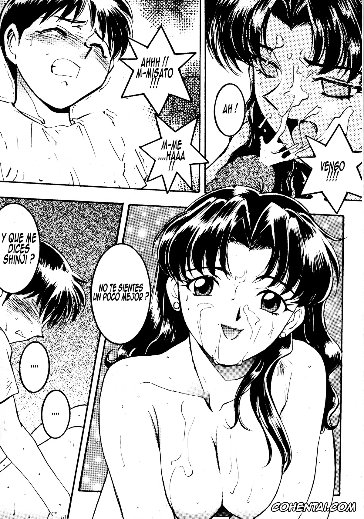 Neon Genesis Evangelion xxx, Gendo Ikari xxx, Misato Katsuragi xxx, Rei Ayanami xxx, Ritsuko Akagi xxx, Shinji Ikari xxx, Neon Genesis EVA-X (Evangelion X Cannarsi edition) (Neon Genesis Evangelion), pagina 28