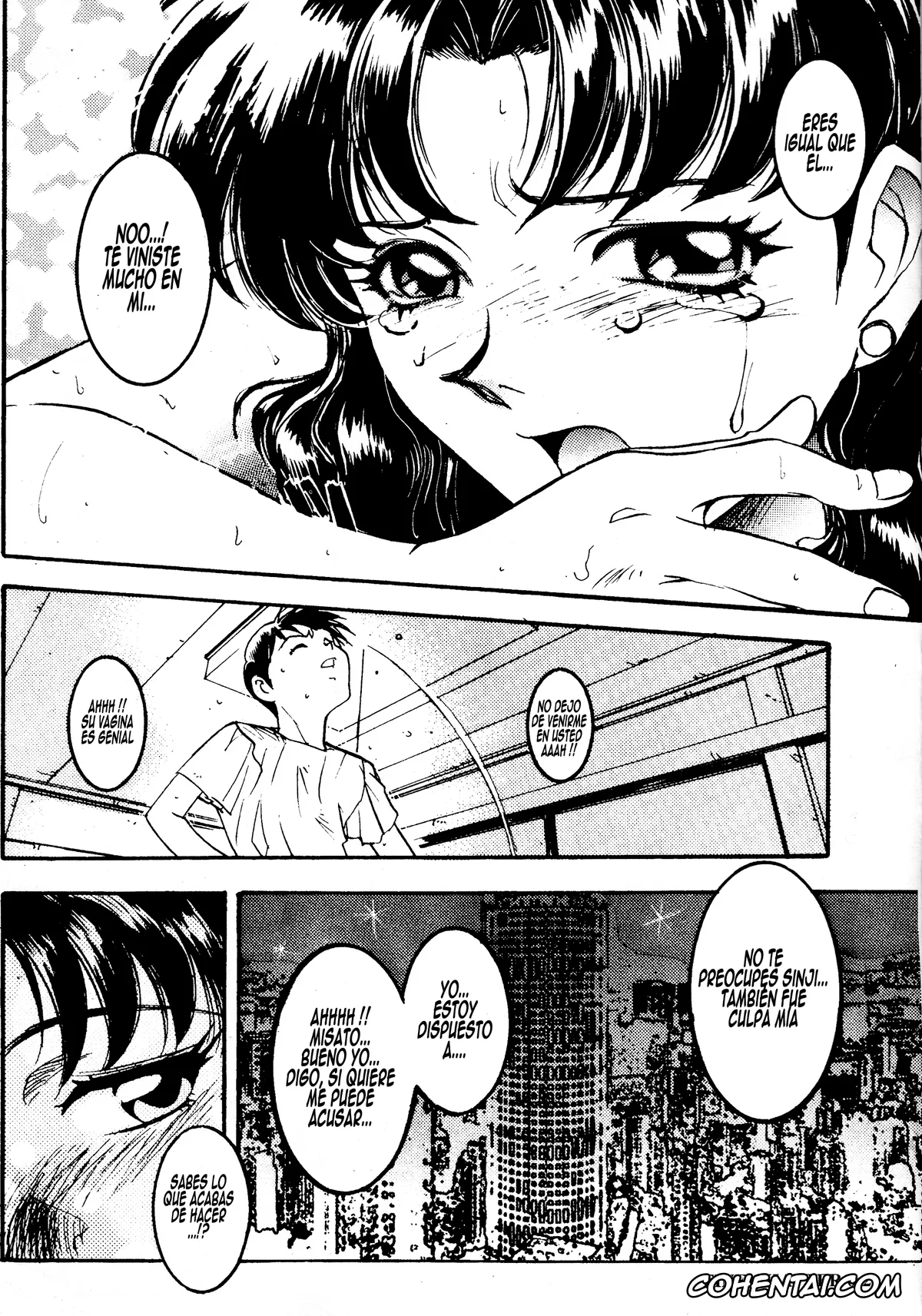 Neon Genesis Evangelion xxx, Gendo Ikari xxx, Misato Katsuragi xxx, Rei Ayanami xxx, Ritsuko Akagi xxx, Shinji Ikari xxx, Neon Genesis EVA-X (Evangelion X Cannarsi edition) (Neon Genesis Evangelion), pagina 37