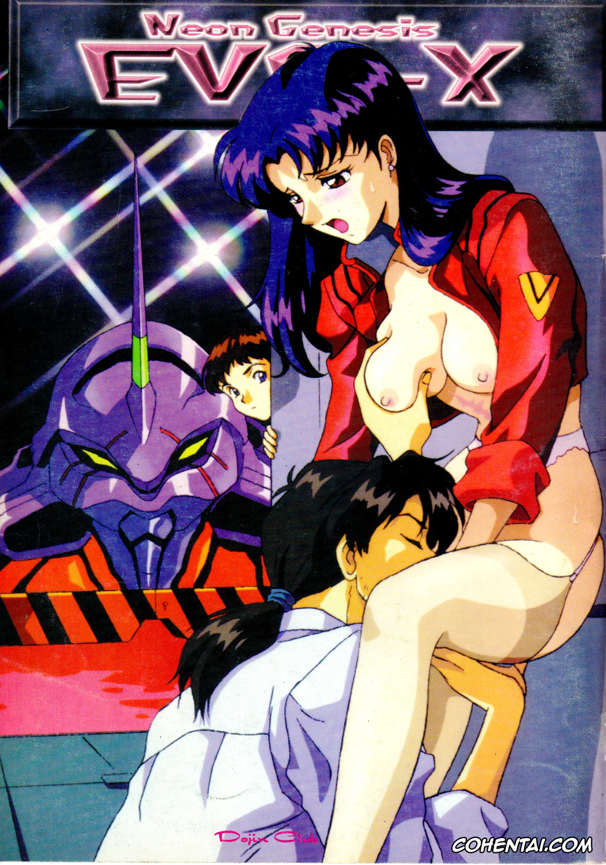 Neon Genesis Evangelion xxx, Gendo Ikari xxx, Misato Katsuragi xxx, Rei Ayanami xxx, Ritsuko Akagi xxx, Shinji Ikari xxx, Neon Genesis EVA-X (Evangelion X Cannarsi edition) (Neon Genesis Evangelion), pagina 58