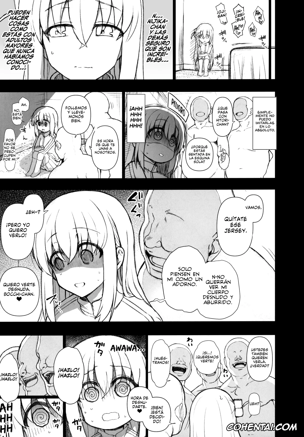 Bocchi the Rock! xxx, Hitori Gotou xxx, Ikuyo Kita xxx, Nijika Ijichi xxx, Ryou Yamada xxx, Dakuon 5 (Bocchi the Rock!), pagina 10