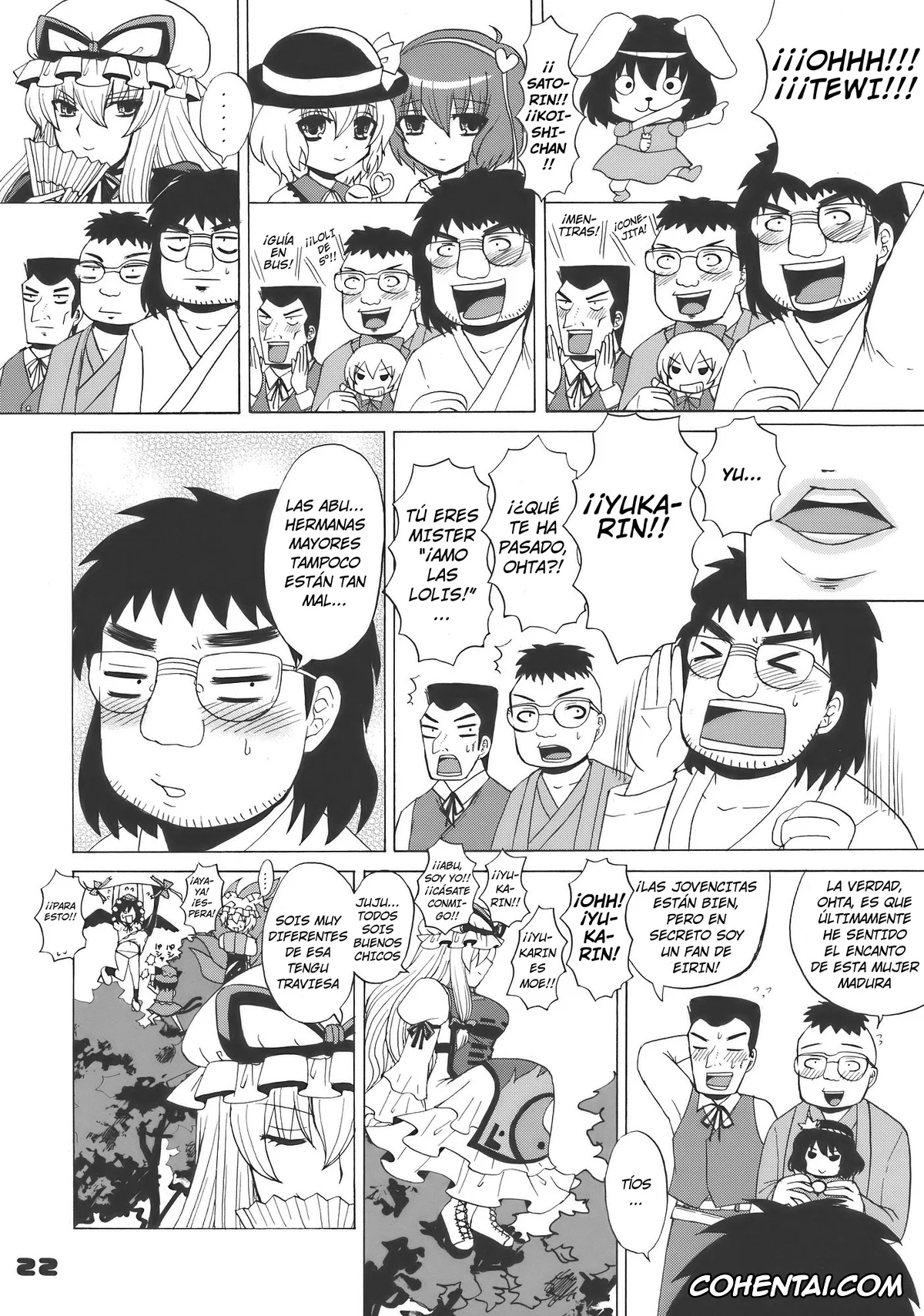 Touhou Project xxx, Yukari Yakumo xxx, Kyah! Ijiwaru na Kazesan (Touhou Project), pagina 22