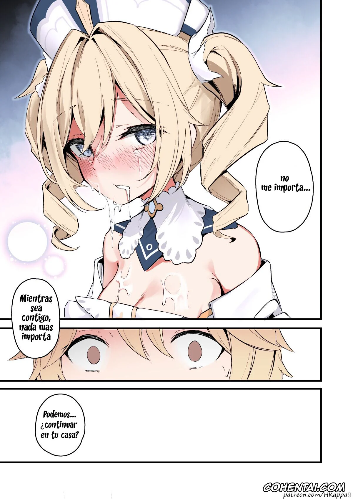 Genshin Impact xxx, Aether xxx, Barbara Pegg xxx, Sunao na Kimochi de (Genshin Impact), pagina 10