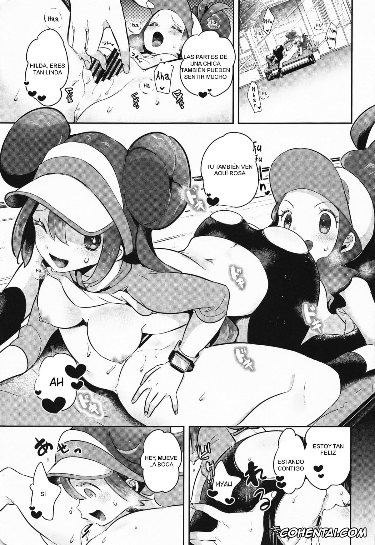 Pokemon | Pocket Monsters hentai, Hilda hentai, Rosa hentai, Go Crazy Buddies (Pokémon Black 2 and White 2), pagina 18