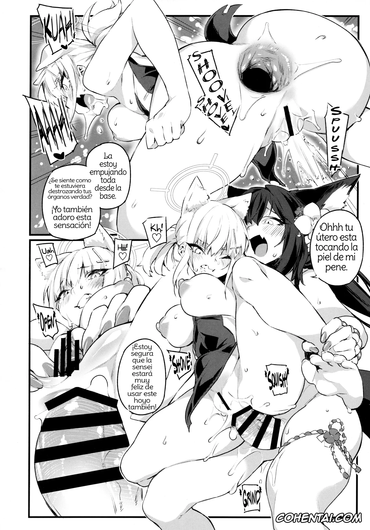 Blue Archive hentai, Serika Kuromi hentai, Shiroko Sunaookami hentai, SUMMER FOX HUNTING (Blue Archive), pagina 12