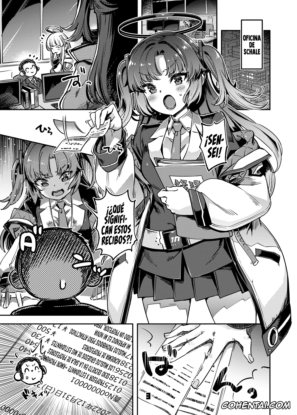 Blue Archive porno, Noa Ushio porno, Sensei porno, Yuuka Hayase porno, Sensei! Sakiccho dake de Iin Desu ka? (Blue Archive), pagina 2