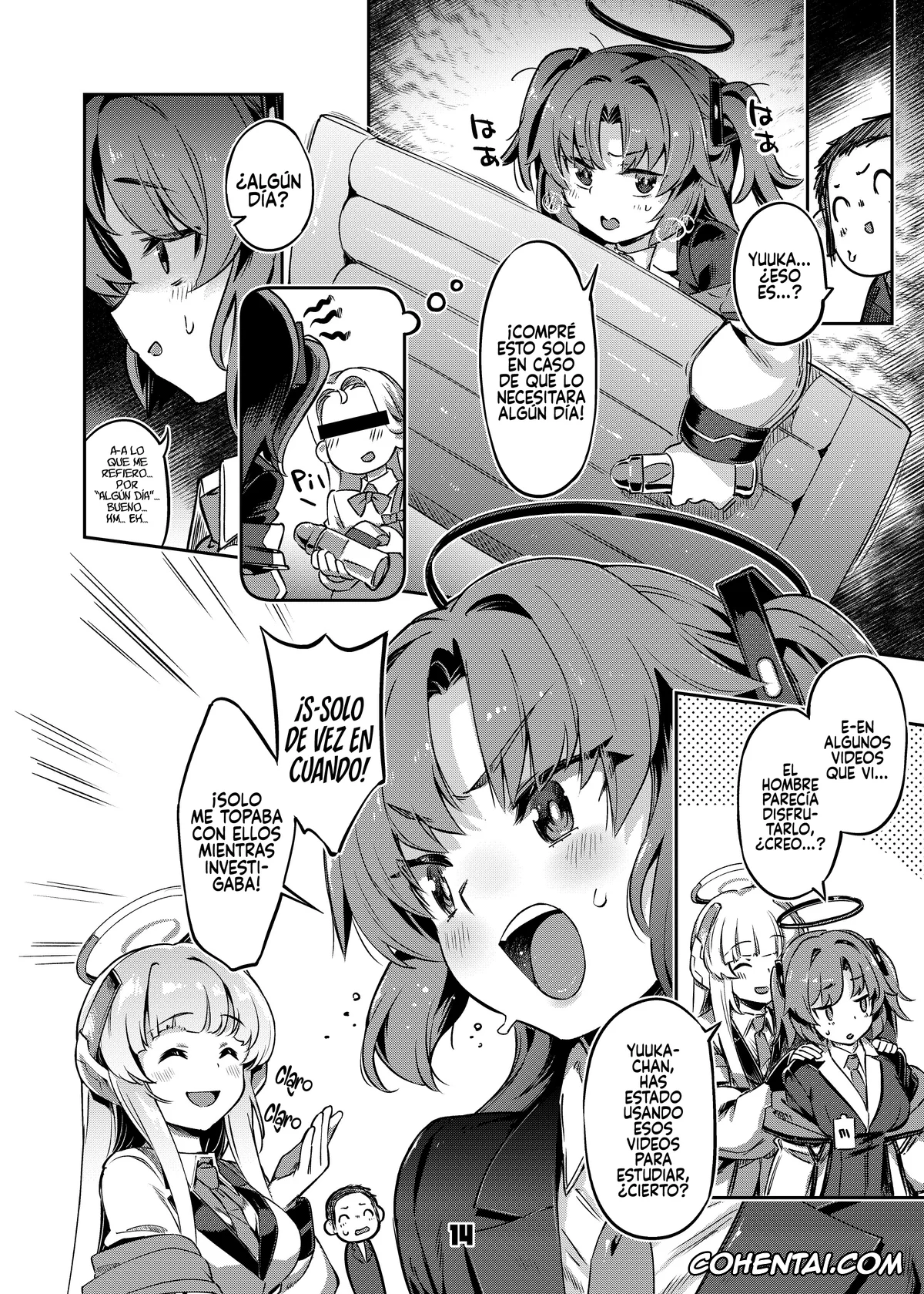 Blue Archive xxx, Noa Ushio xxx, Sensei xxx, Yuuka Hayase xxx, Sensei! Sakiccho dake de Iin Desu ka? (Blue Archive), pagina 13
