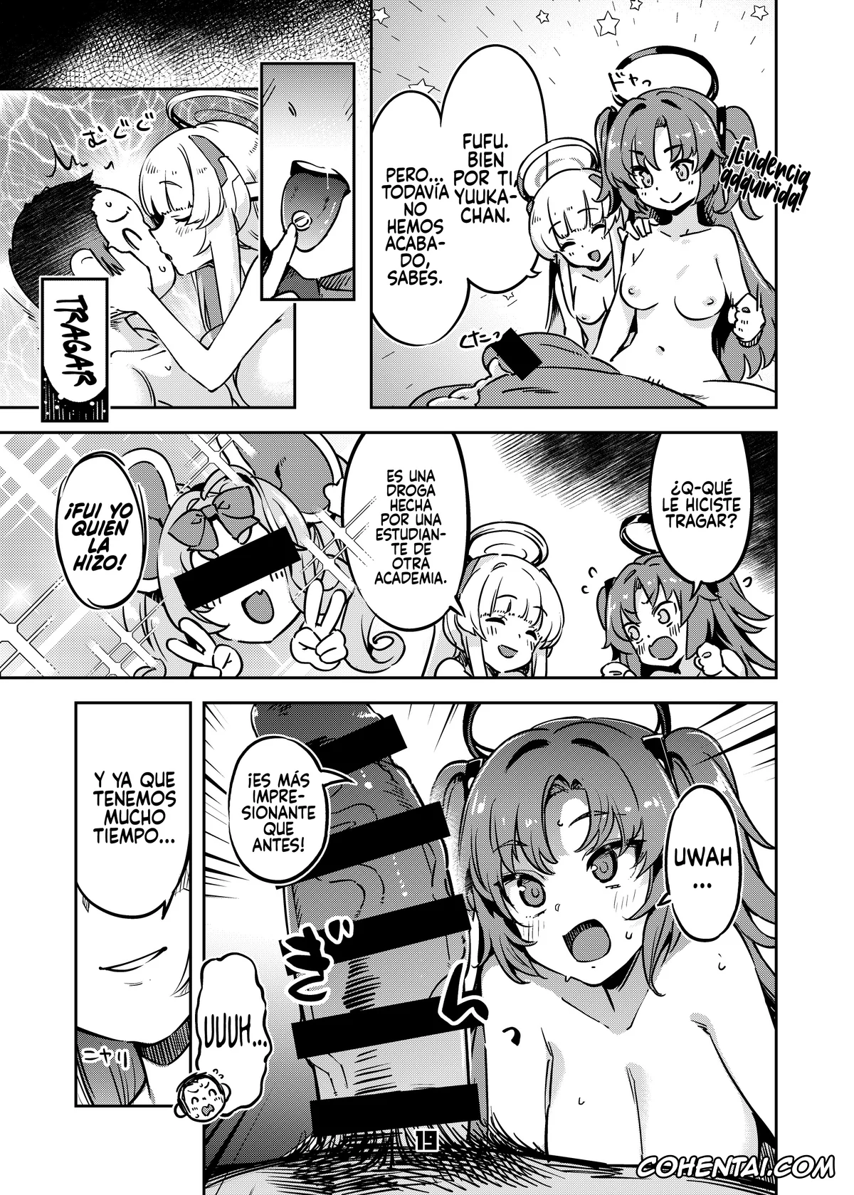 Blue Archive hentai, Noa Ushio hentai, Sensei hentai, Yuuka Hayase hentai, Sensei! Sakiccho dake de Iin Desu ka? (Blue Archive), pagina 18