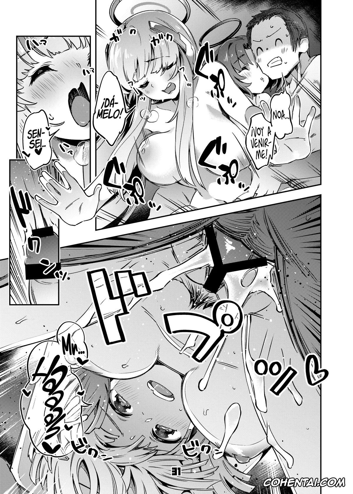 Blue Archive hentai, Noa Ushio hentai, Sensei hentai, Yuuka Hayase hentai, Sensei! Sakiccho dake de Iin Desu ka? (Blue Archive), pagina 30