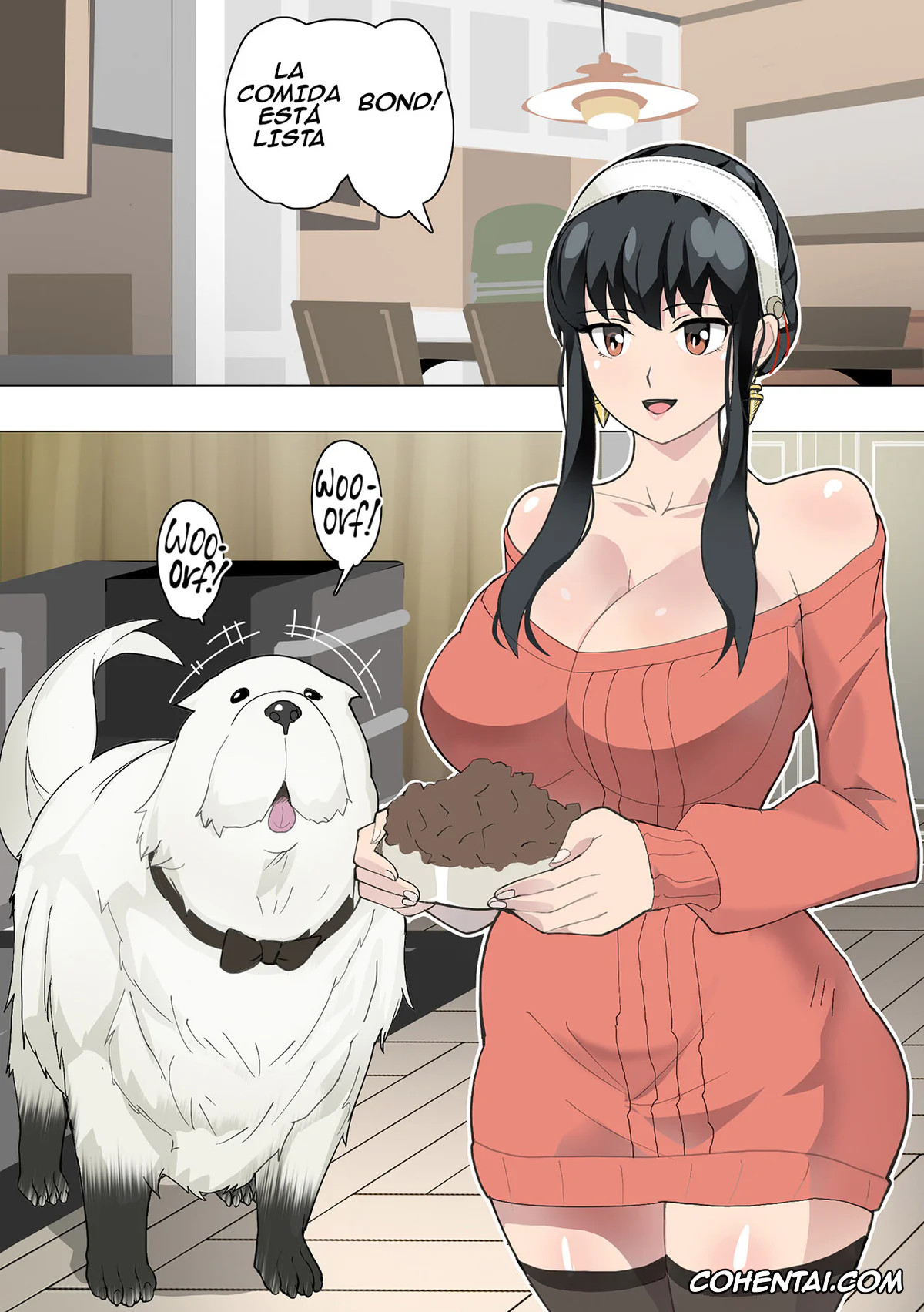Spy x Family hentai, Bond Forger hentai, Yor Forger hentai, Inu mo Family (Spy x Family), pagina 3