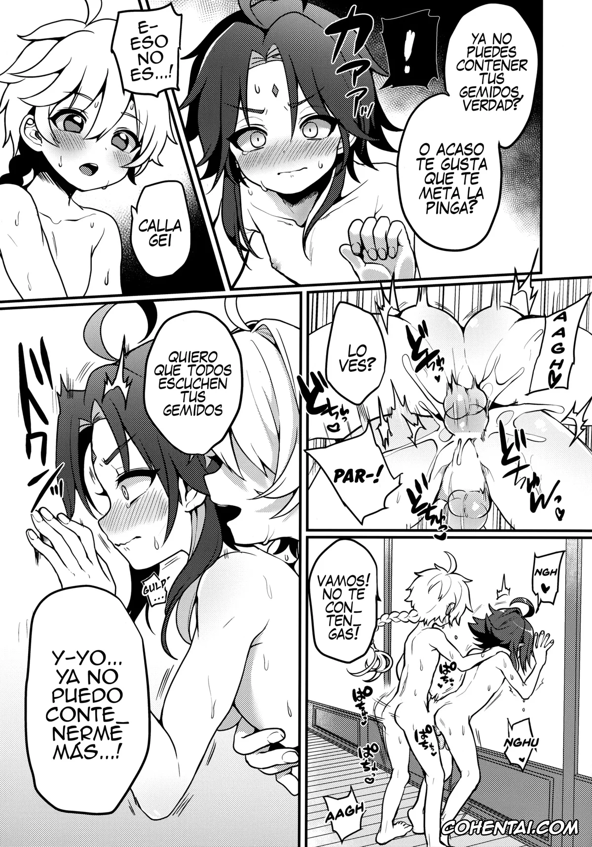 Genshin Impact porno, Aether porno, Xiao porno, AetherXiao ga Tsubo no Naka de Ecchi Suru Hon (Genshin Impact), pagina 5