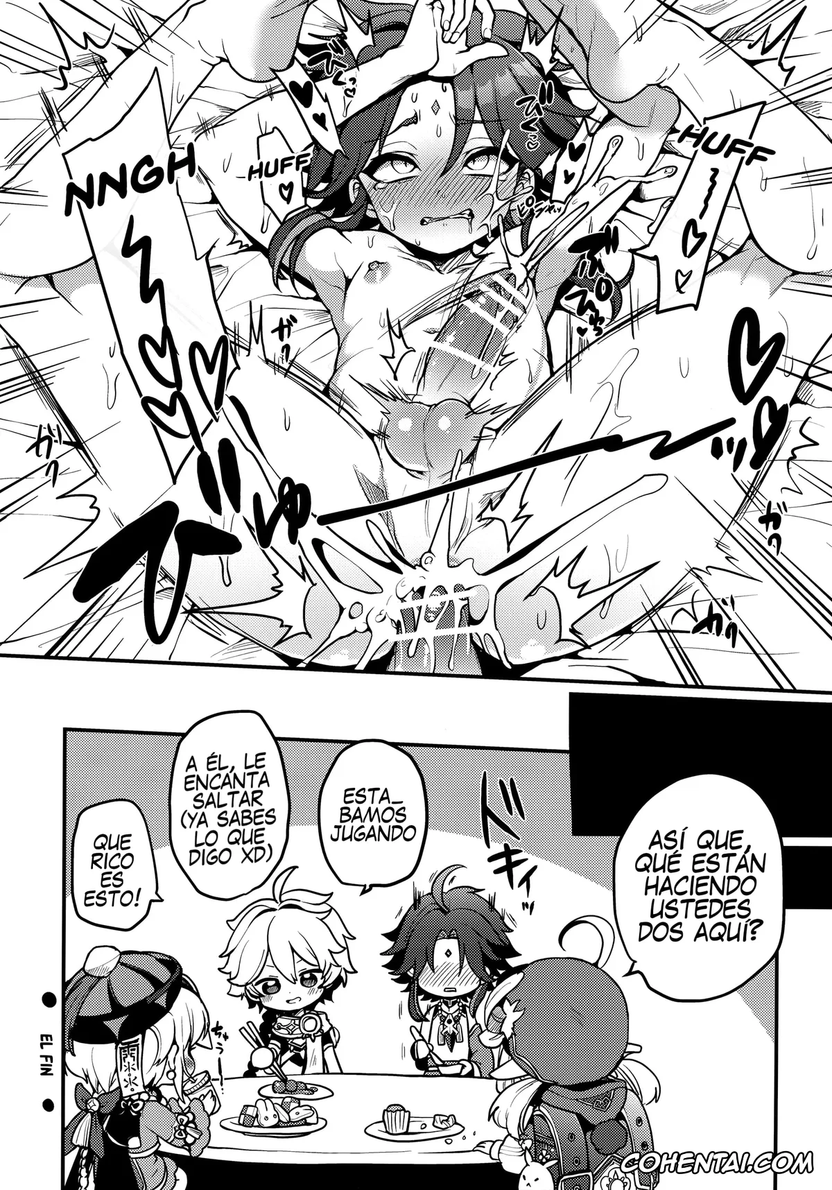Genshin Impact porno, Aether porno, Xiao porno, AetherXiao ga Tsubo no Naka de Ecchi Suru Hon (Genshin Impact), pagina 11