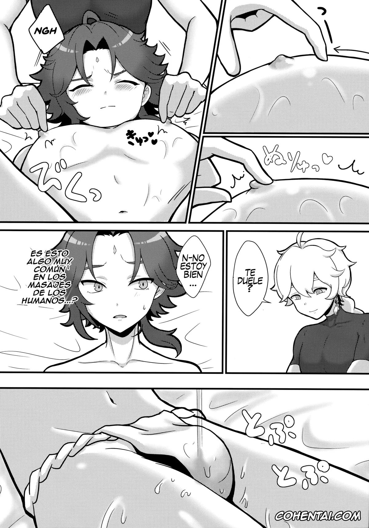 Genshin Impact porno, Aether porno, Xiao porno, AetherXiao ga Tsubo no Naka de Ecchi Suru Hon (Genshin Impact), pagina 17