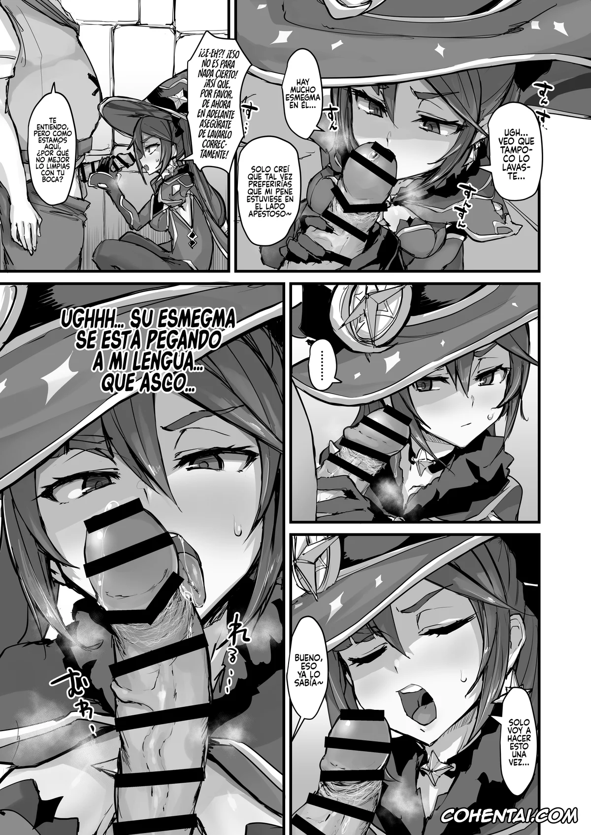 Genshin Impact porno, Mona Megistus porno, Asstrologic (Genshin Impact), pagina 5