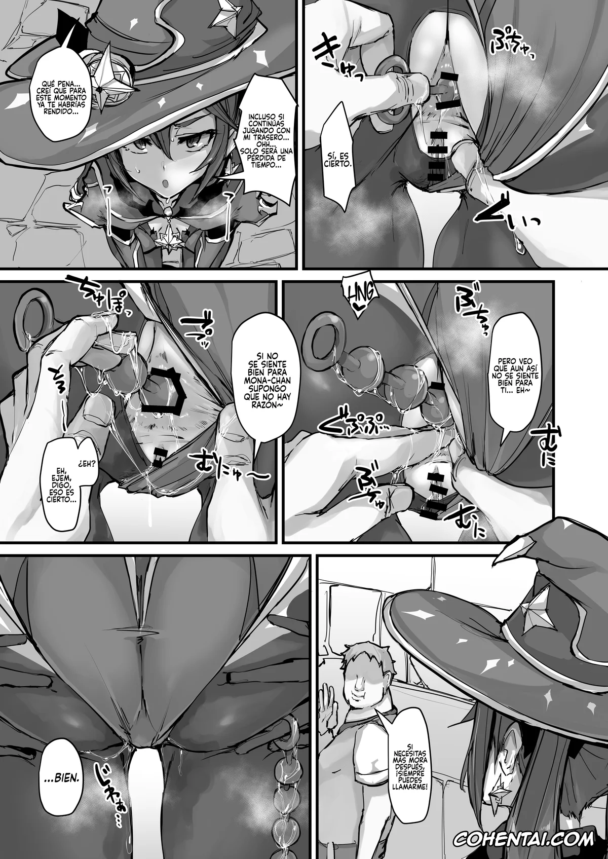 Genshin Impact hentai, Mona Megistus hentai, Asstrologic (Genshin Impact), pagina 9