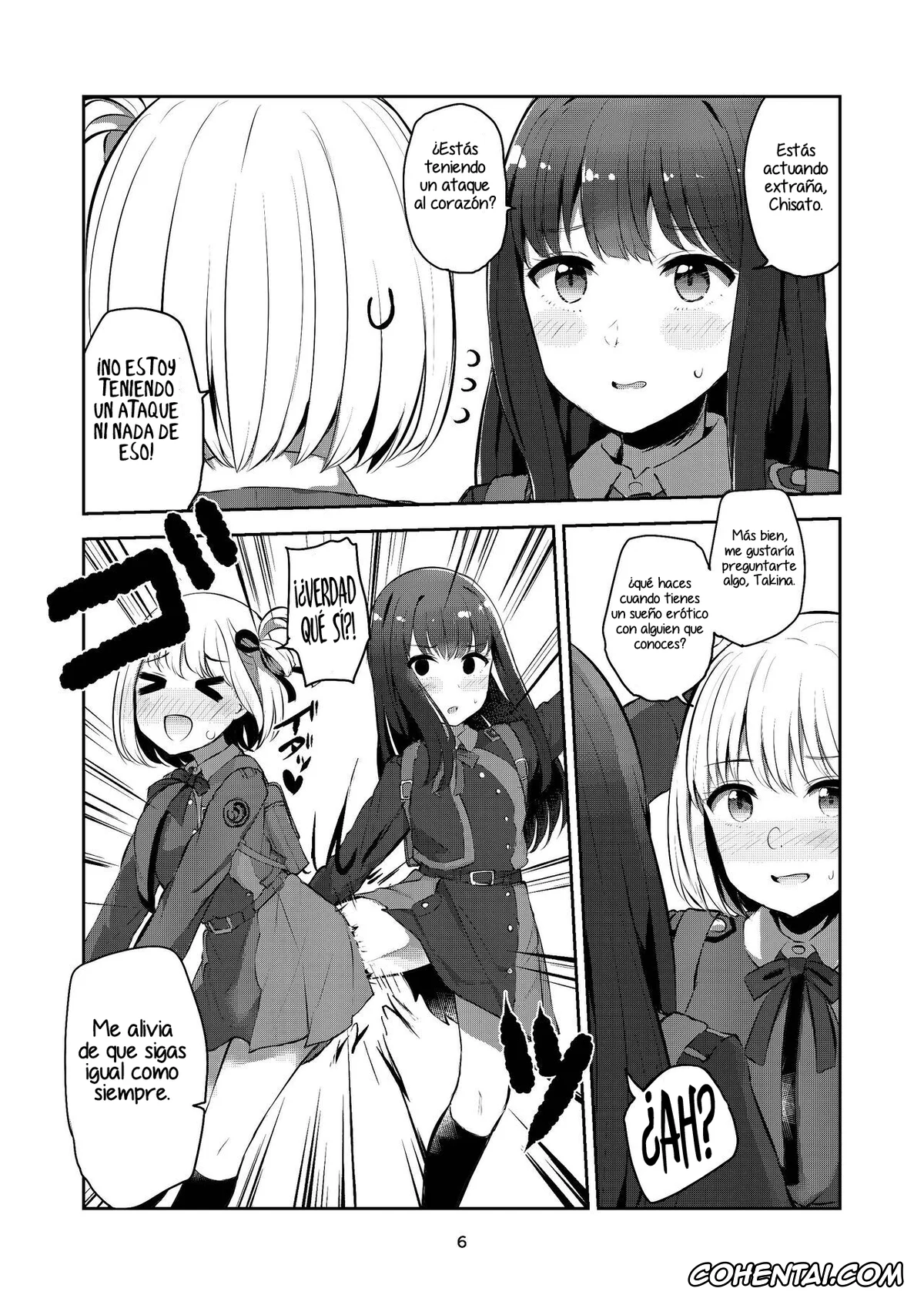 Lycoris Recoil hentai, Chisato Nishikigi hentai, Takina Inoue hentai, fall in love, lycoris (Lycoris Recoil), pagina 6
