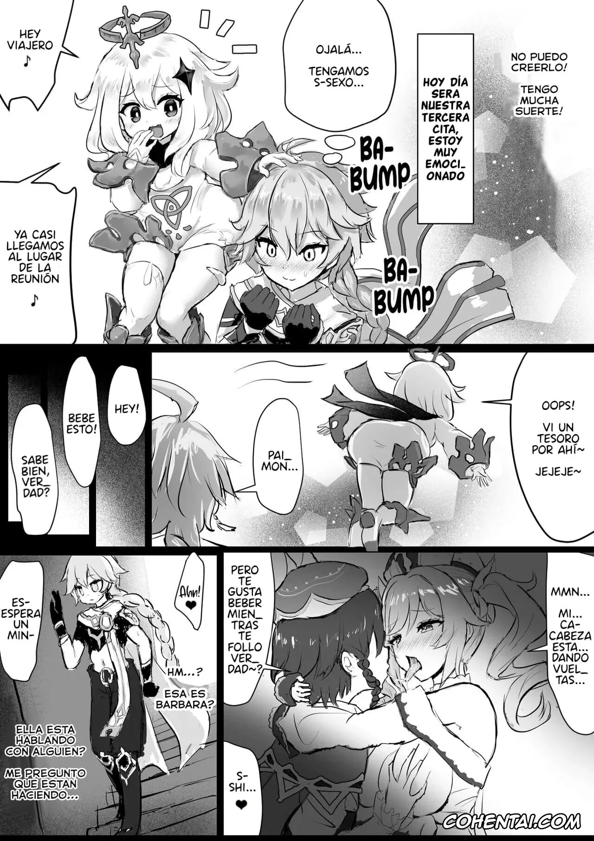 Genshin Impact porno, Aether porno, Barbara Pegg porno, Venti porno, Barbara ga Venti ni Netorareru Hanashi (Genshin Impact), pagina 2