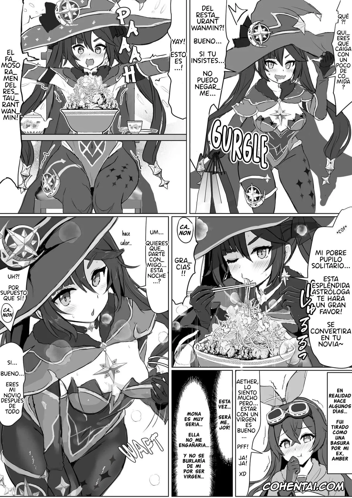 Genshin Impact porno, Mona Megistus porno, Venti porno, Mona no Himitsu (Genshin Impact), pagina 2