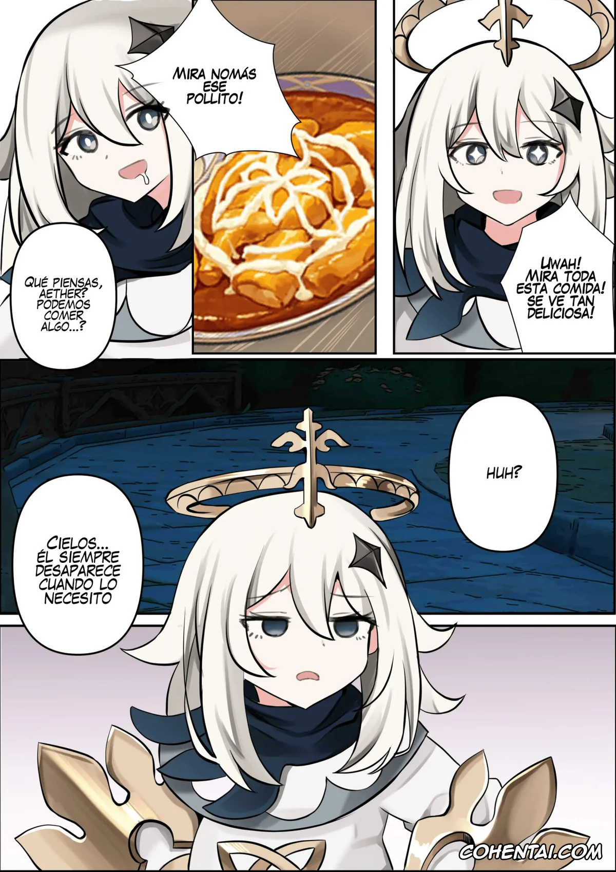 Genshin Impact xxx, Aether xxx, Nilou xxx, Kemuri no Naka ni Saku no Hana (Genshin Impact), pagina 4