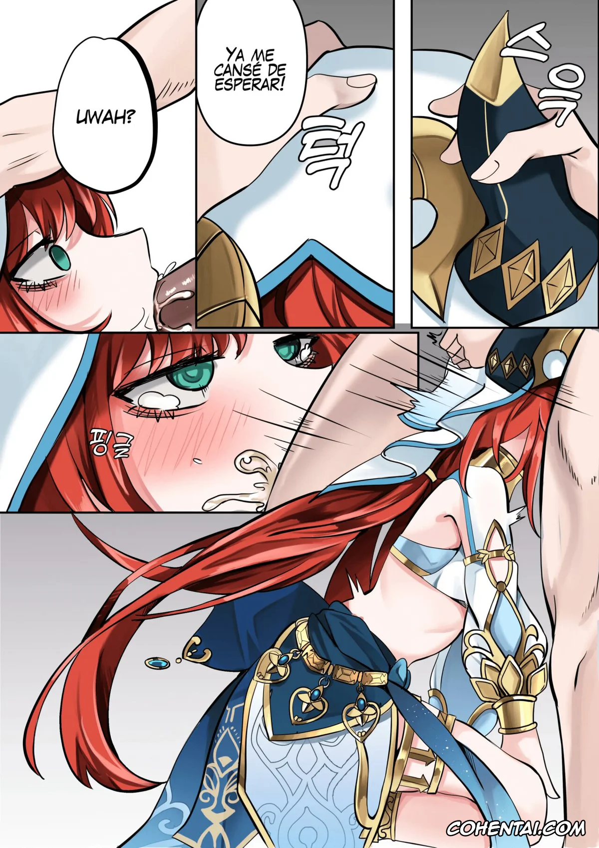 Genshin Impact hentai, Aether hentai, Nilou hentai, Kemuri no Naka ni Saku no Hana (Genshin Impact), pagina 9