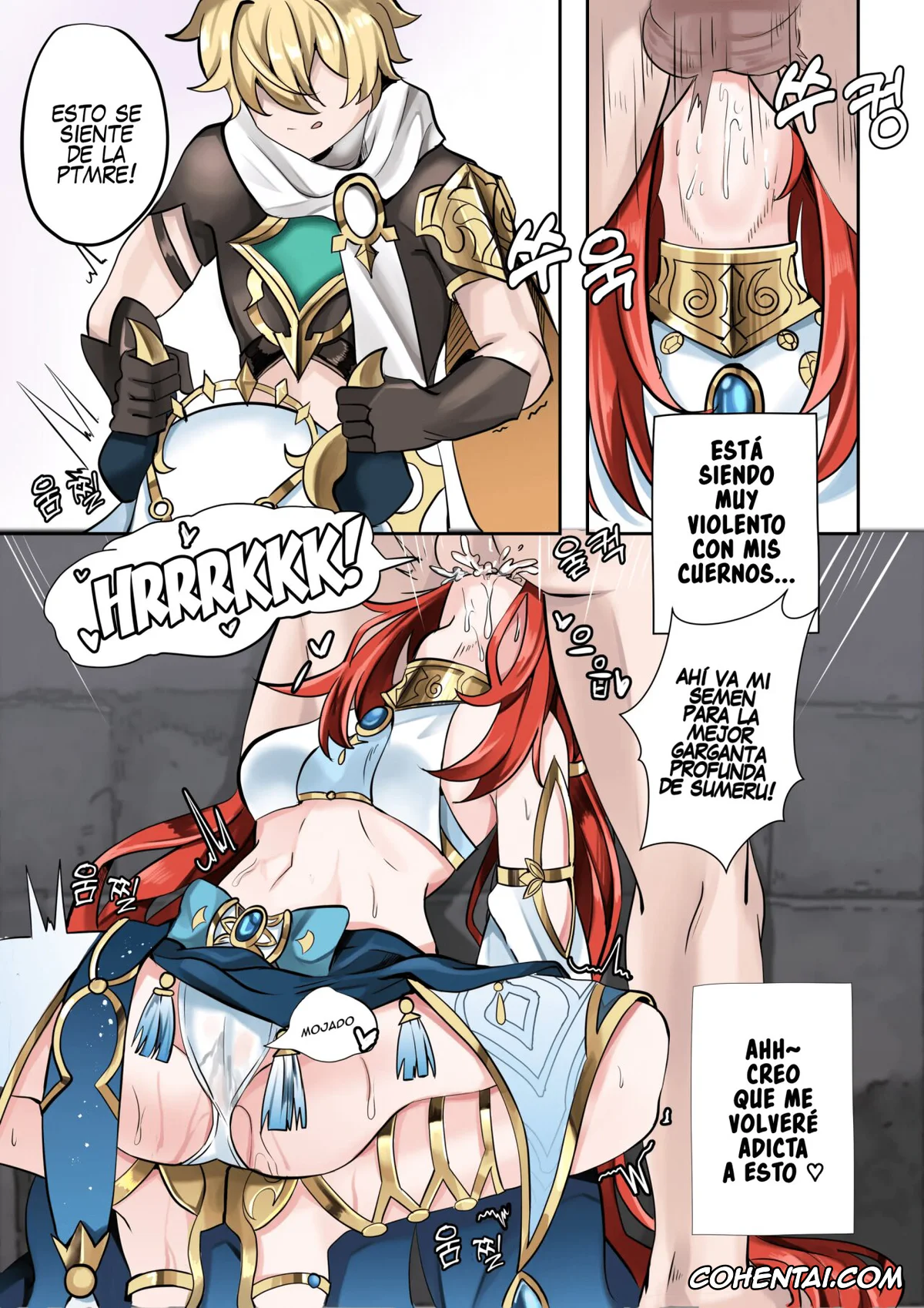 Genshin Impact hentai, Aether hentai, Nilou hentai, Kemuri no Naka ni Saku no Hana (Genshin Impact), pagina 12