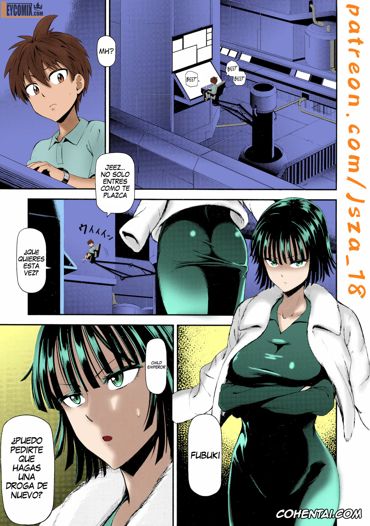 One Punch Man porno, Child Emperor porno, Jigoku no Fubuki porno, ONE-HURRICANE 5 (One Punch Man), pagina 2