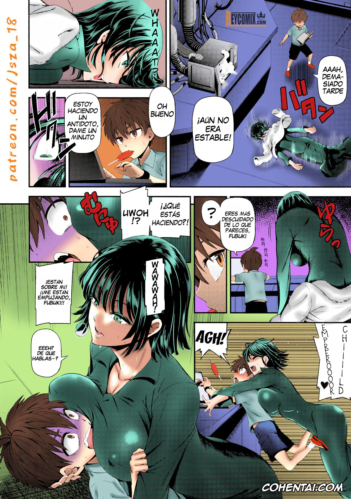One Punch Man porno, Child Emperor porno, Jigoku no Fubuki porno, ONE-HURRICANE 5 (One Punch Man), pagina 5