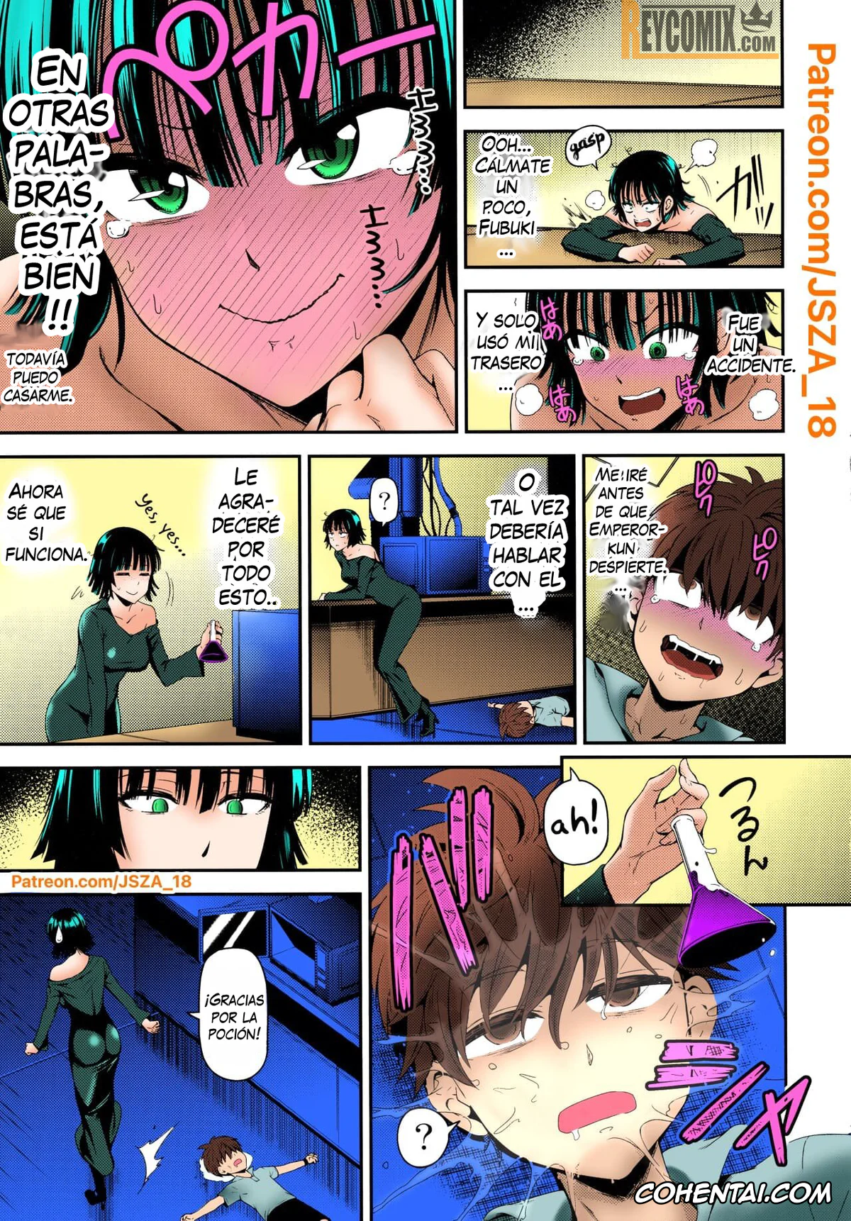 One Punch Man xxx, Child Emperor xxx, Jigoku no Fubuki xxx, ONE-HURRICANE 5 (One Punch Man), pagina 16