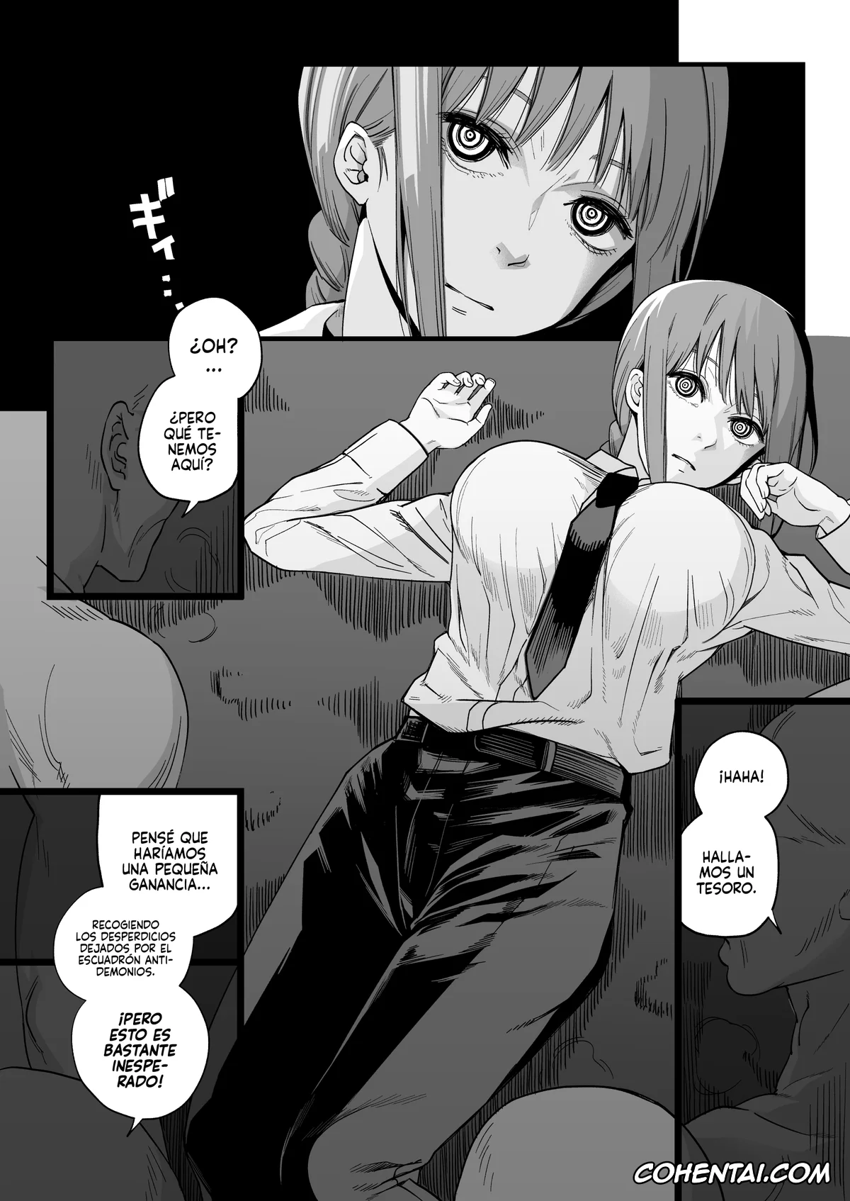 Chainsaw Man hentai, Makima hentai, Shitsurakuen (Chainsaw Man), pagina 6