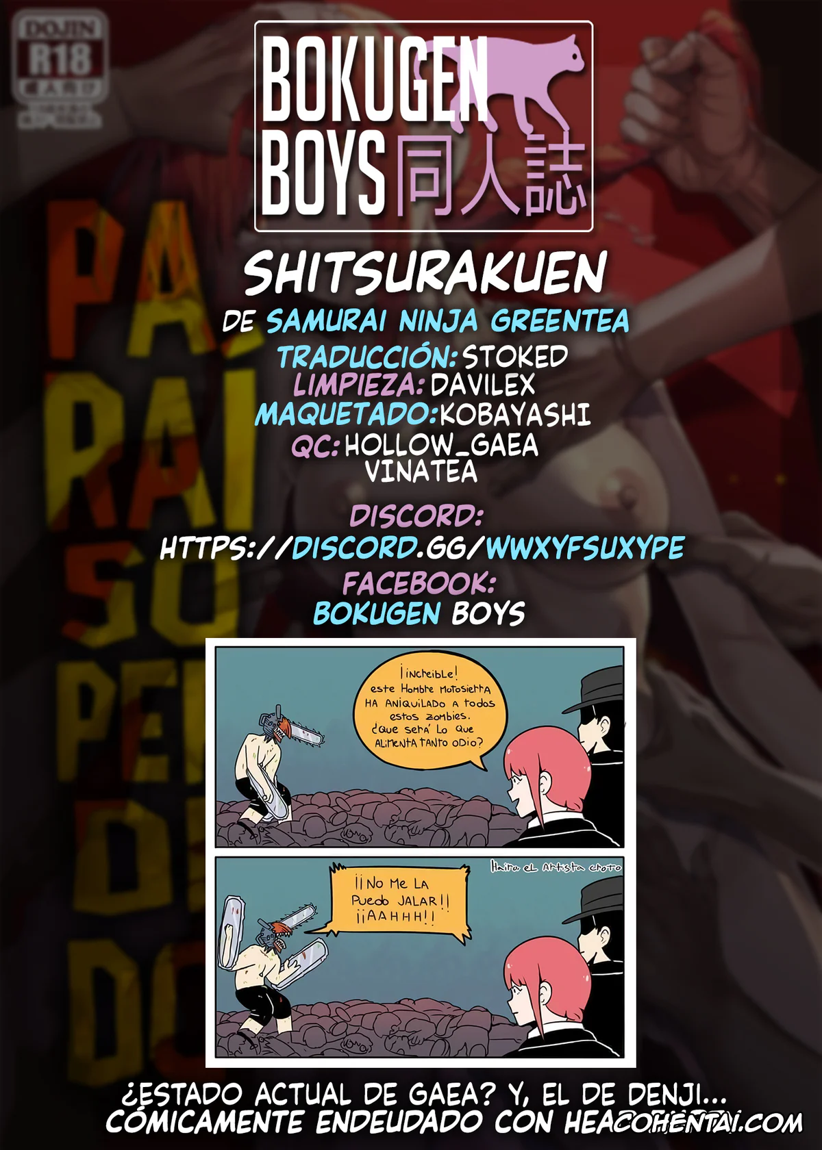 Chainsaw Man hentai, Makima hentai, Shitsurakuen (Chainsaw Man), pagina 57